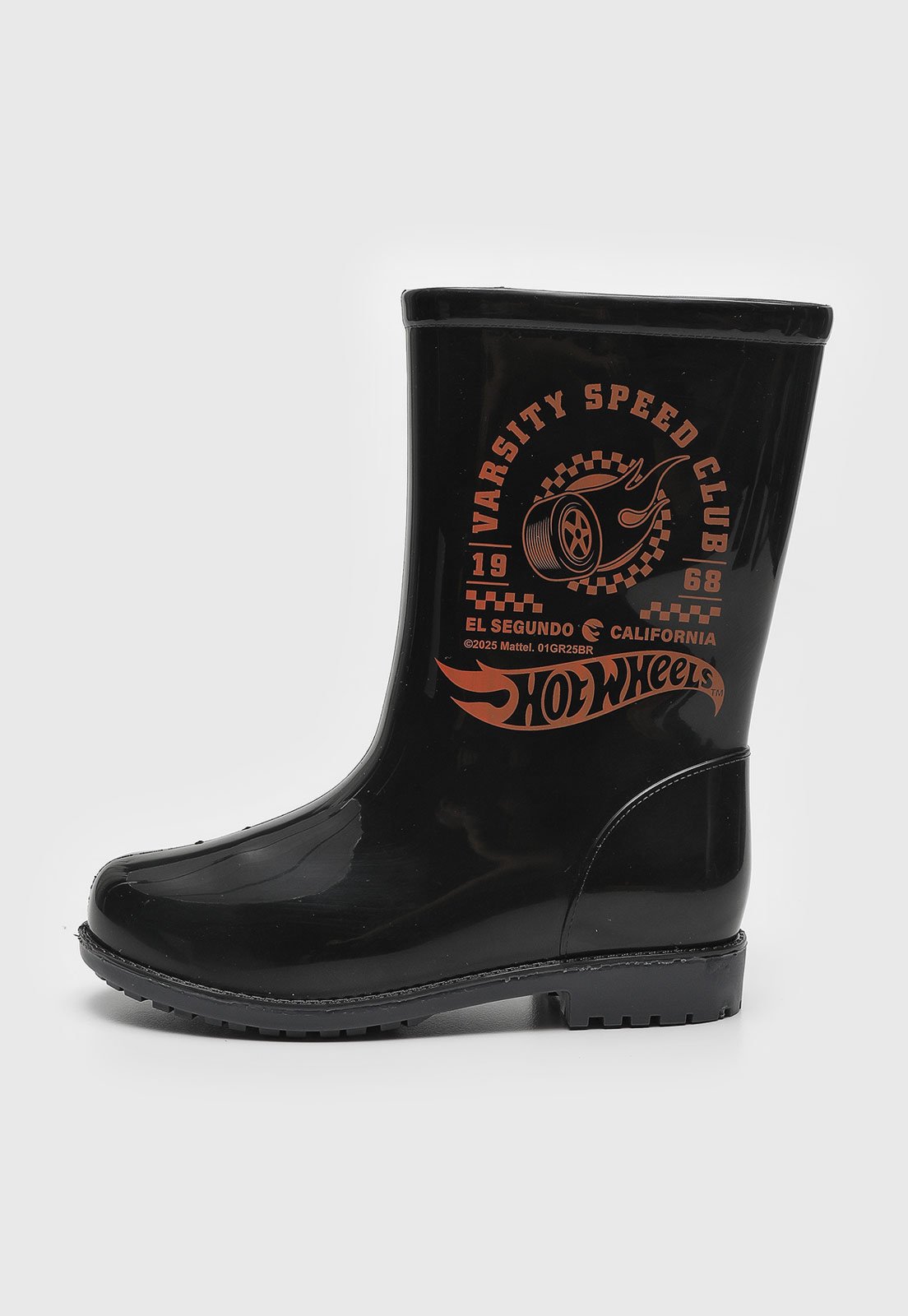 Vista 3 Infantil - Bota Tratorado Grendene Hotwheels Preta GRENDENE KIDS preto GRENDENE KIDS preto