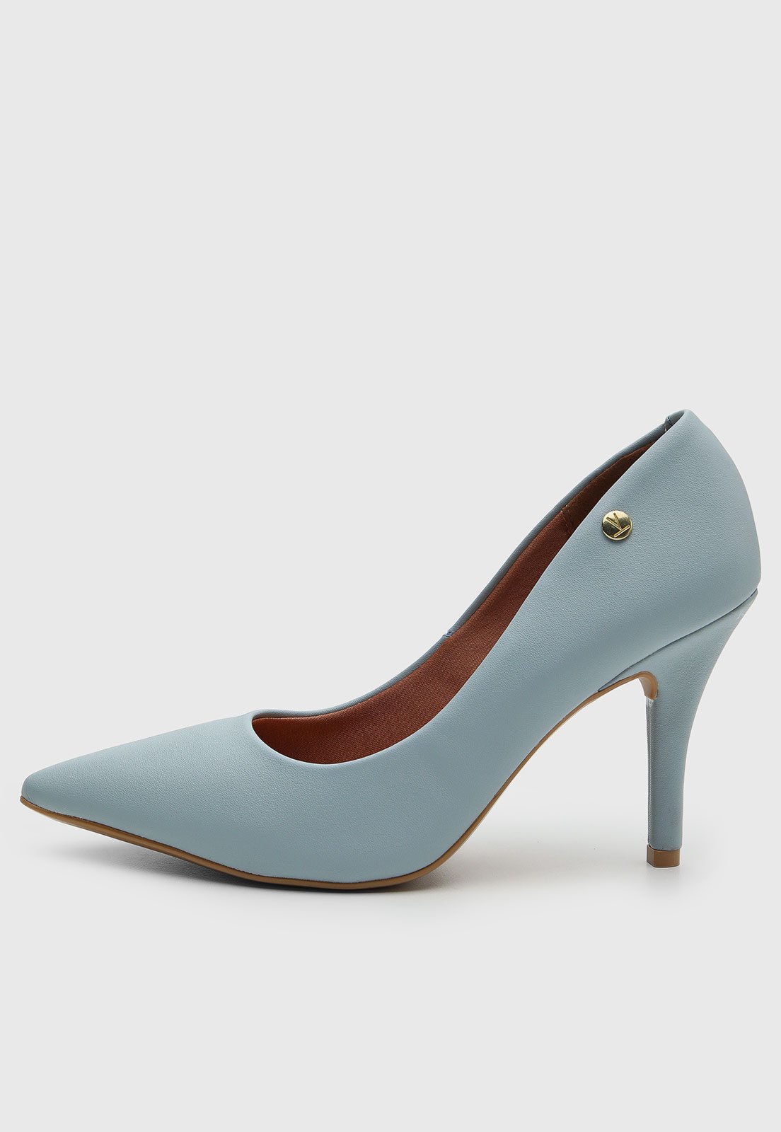 Scarpin Feminino Vizzano Salto Fino Azul