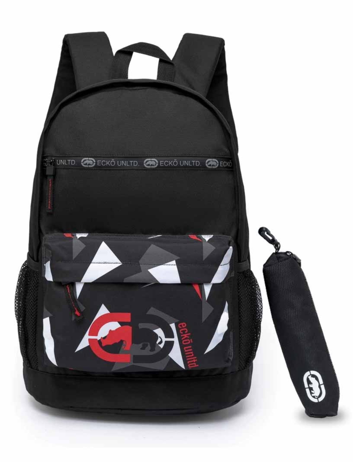 Kit Mochila Estojo Escolar Resistente Grande Ecko