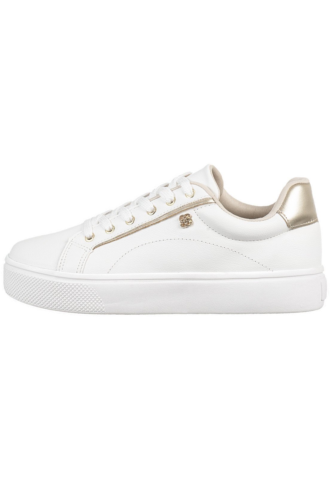 Tenis Feminino Casual Clássico Retrô Originial Gigil Moda Dourado