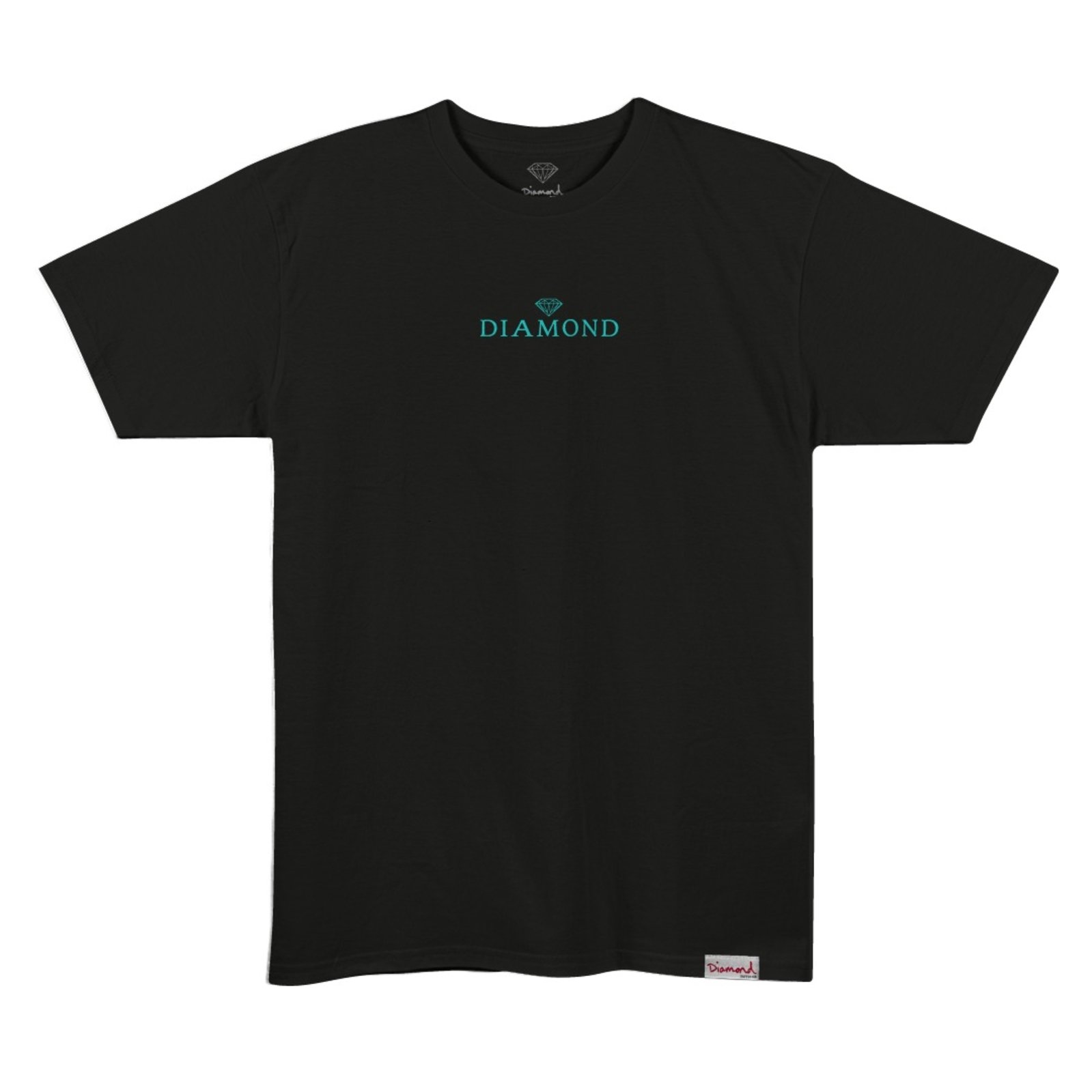 Vista 2 Camiseta Diamond Classic Tee - V26DIC04 - BLACK preto black Diamond preto black