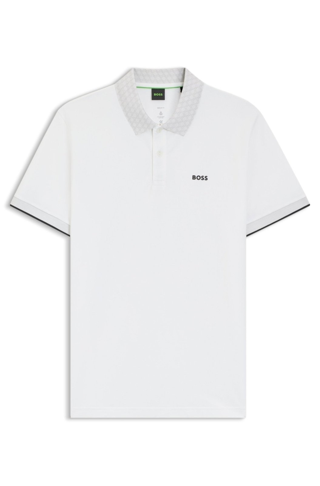 Polo Paddy Em Algodão Elástico