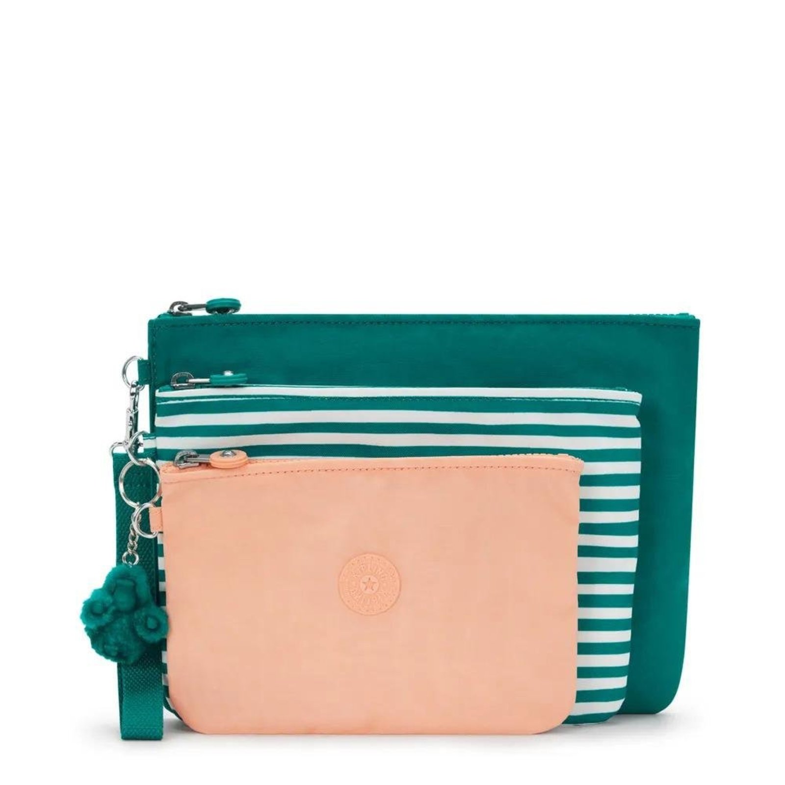 Nécessaires Kipling Iaka L Wristlet Outspoken Green