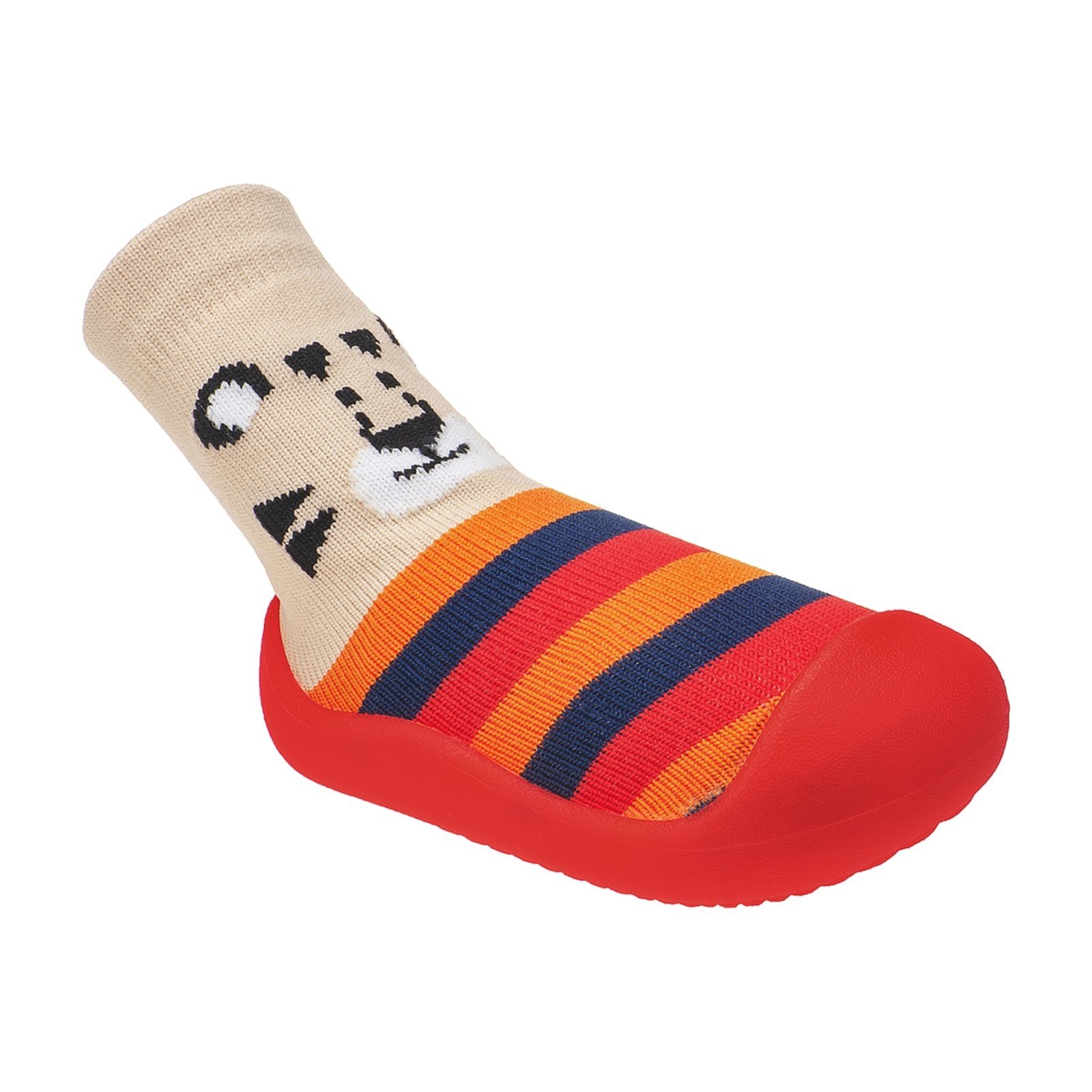 Infantil – Meia com sola Solzim Vermelho baby para meninos