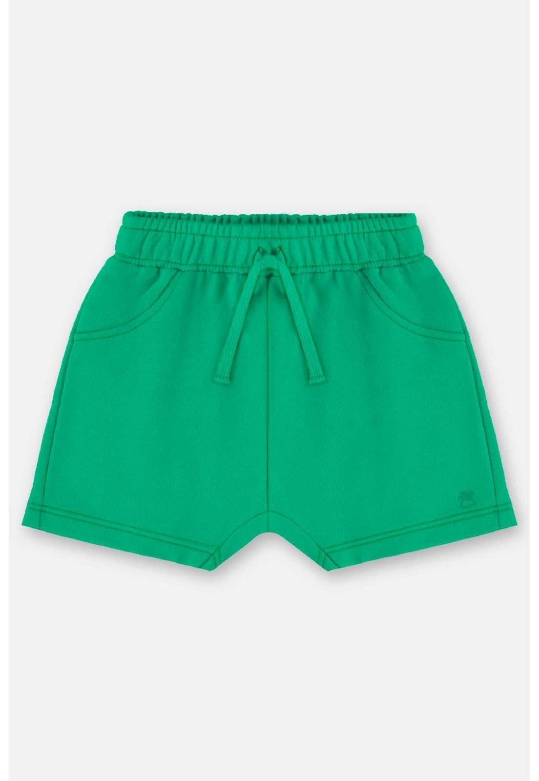 Infantil - Short em Moletom para Menino Up Baby Verde