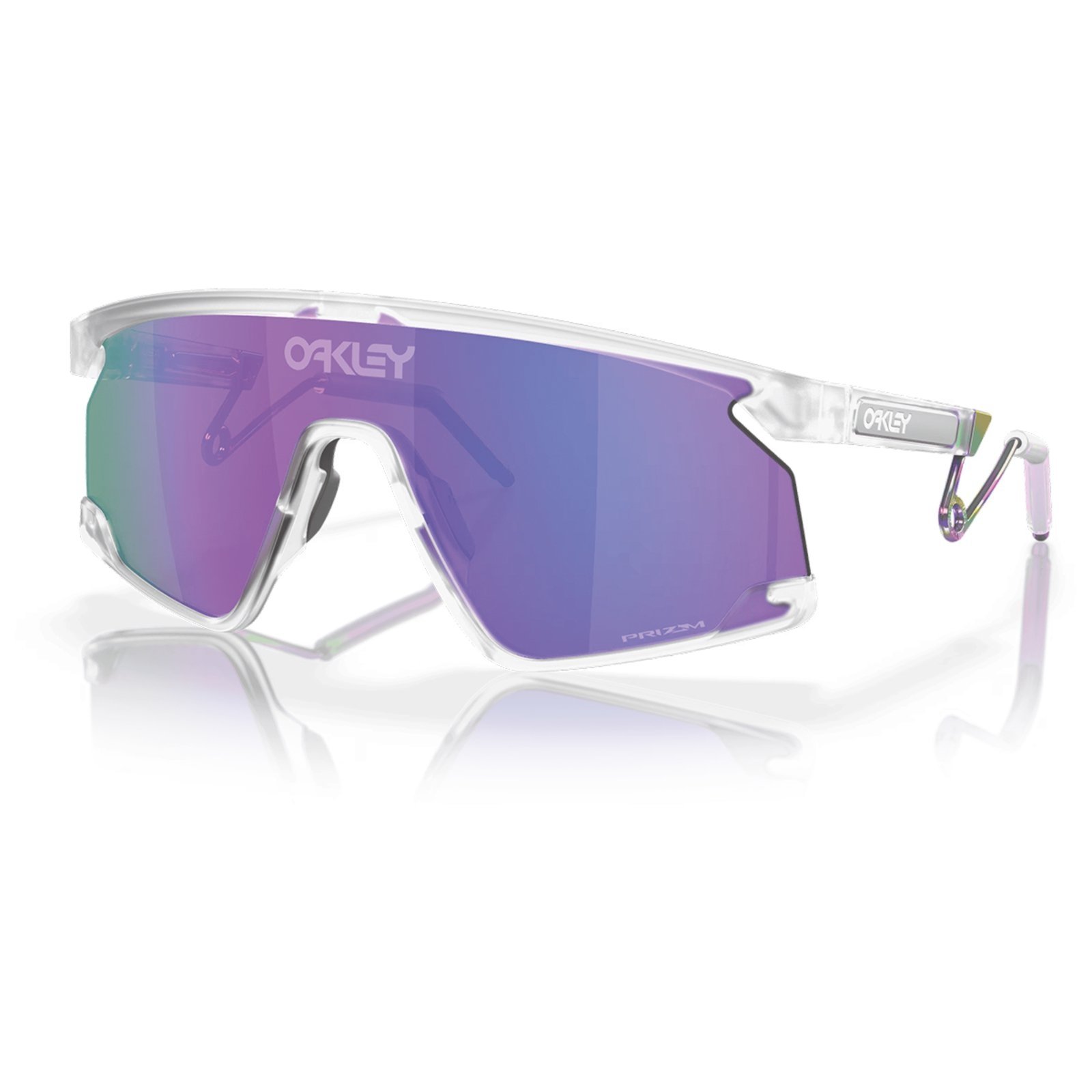 Óculos de Sol Oakley BXTR Metal Matte Clear Prizm Violet Incolor