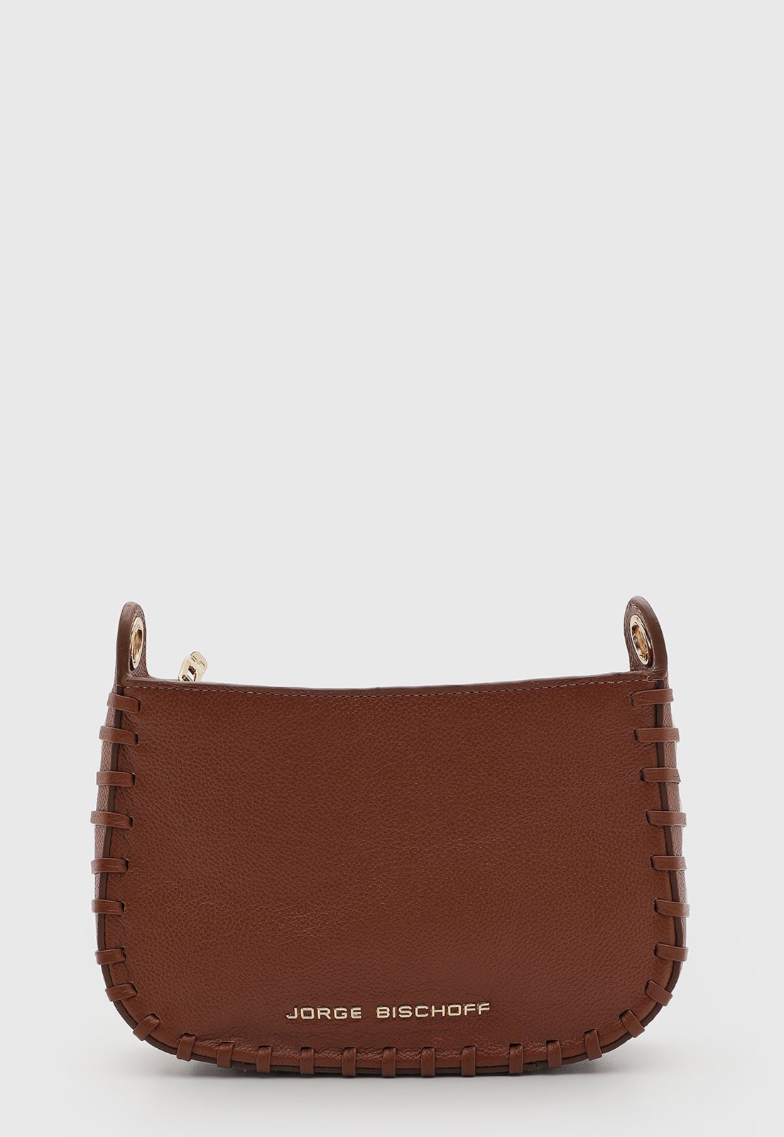 Bolsa Feminina Jorge Bischoff Couro Marrom