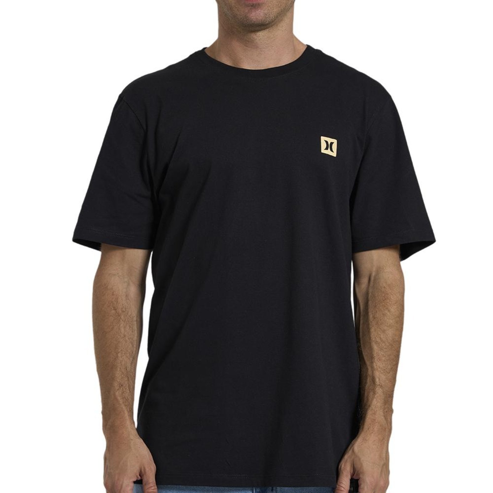 Camiseta Hurley Mini Icon Over WT26 Masculina Preto