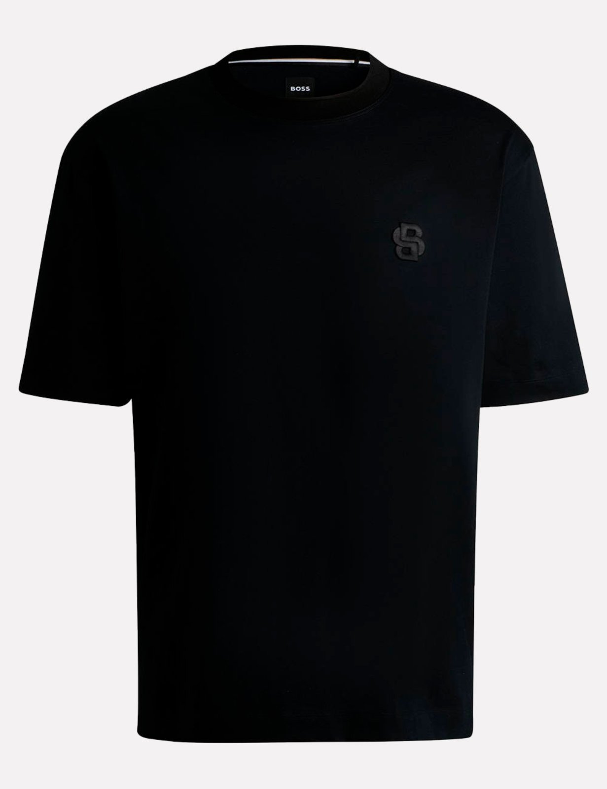 Vista 3 Camiseta Hugo Boss Masculina Oversized C-Tames 26 Preta preto Hugo Boss preto