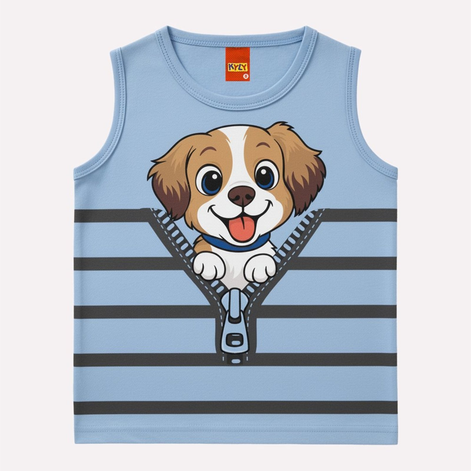 Infantil - Regata Menino Cachorrinho Kyly