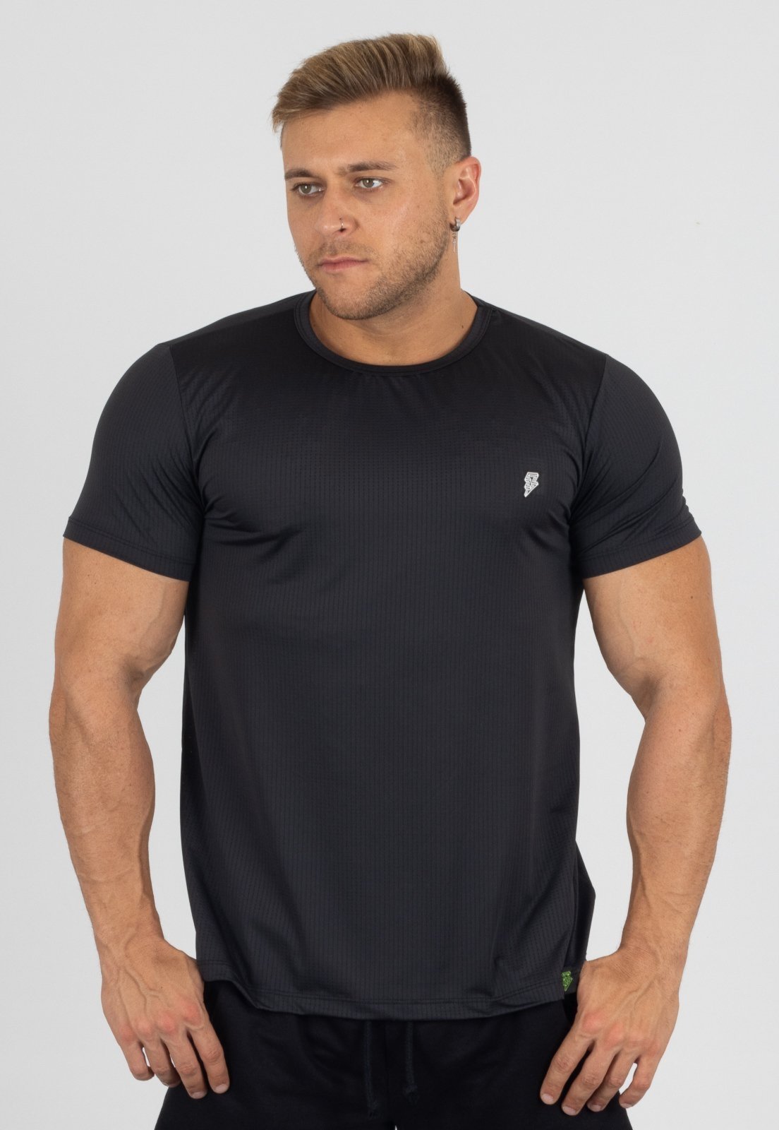 Camiseta Crown Training Dry Fit Ice Original Preta