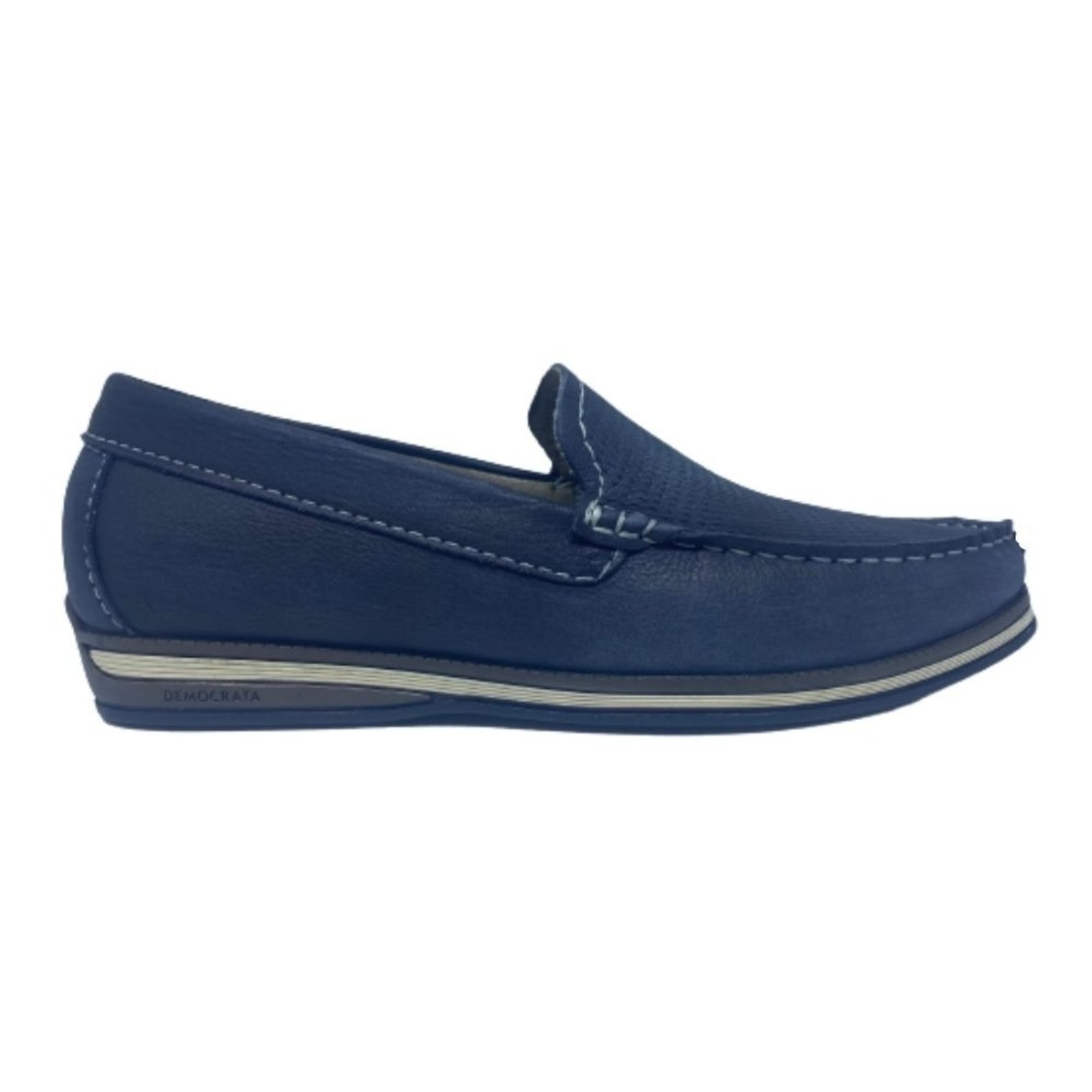 Mocassim Democrata Easy Ted Navy Azul 135201-002