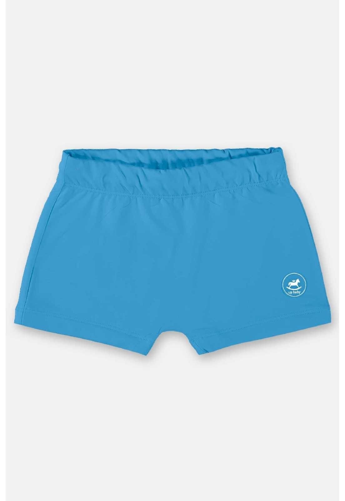 Sunga Boxer Poliéster FPS +50 UV Up Baby Azul