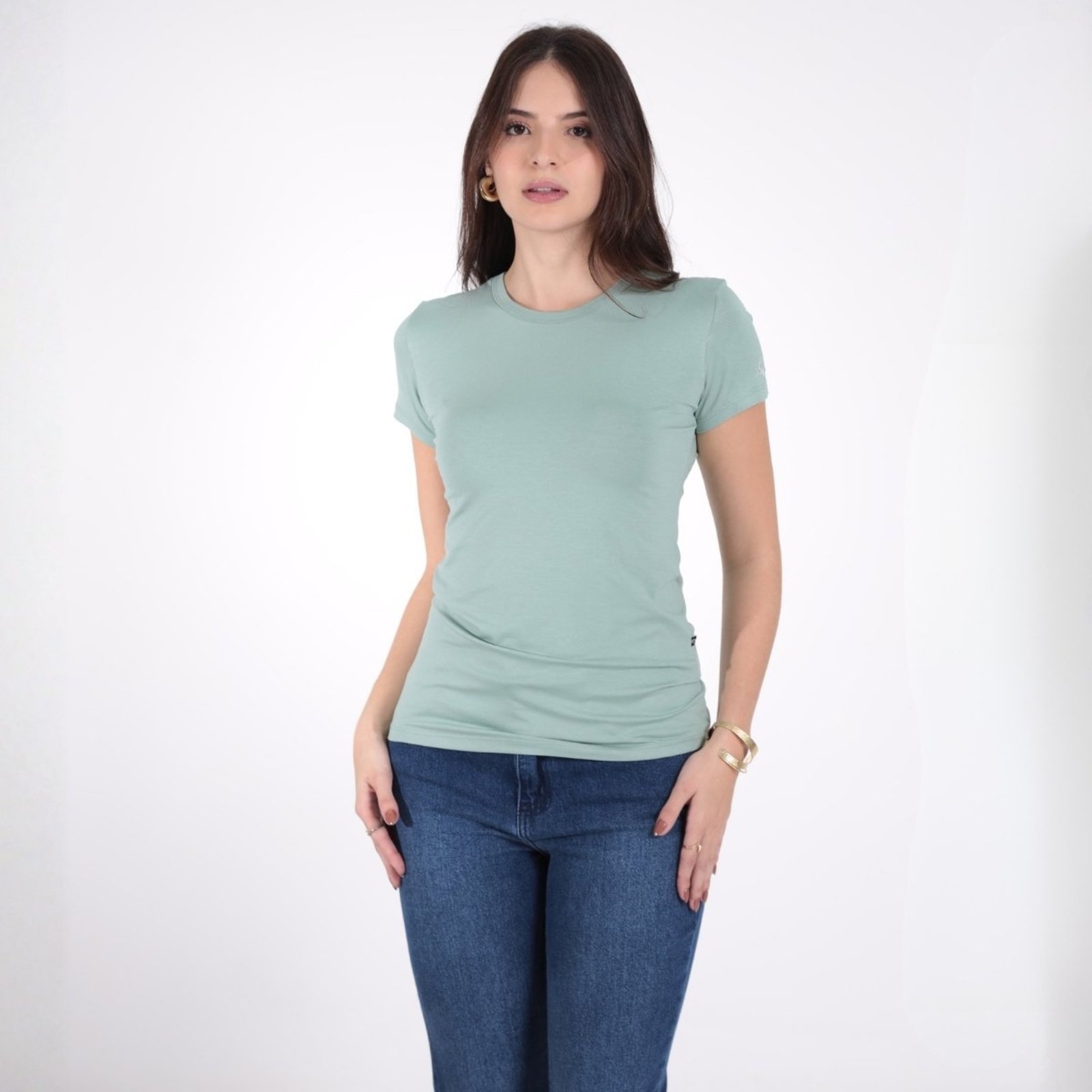 Blusa Baby Look Basica Feminina Revanche Fiji