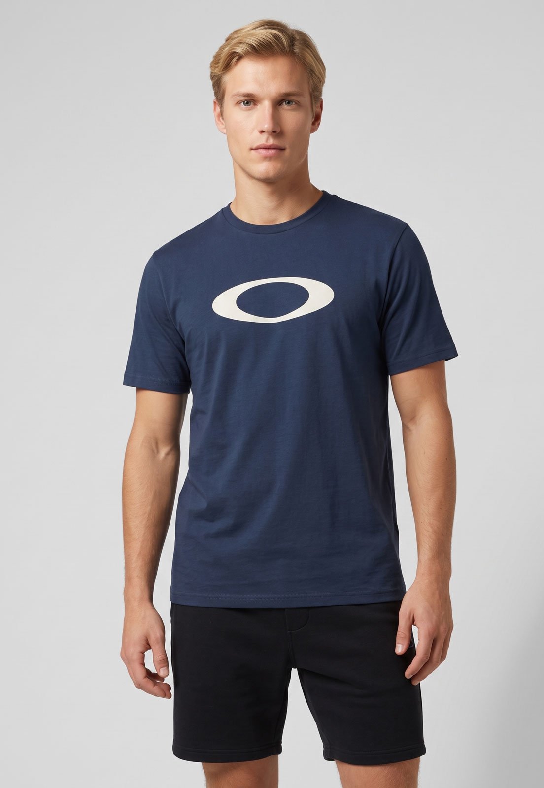 Camiseta Masculina Oakley Ellipse Azul