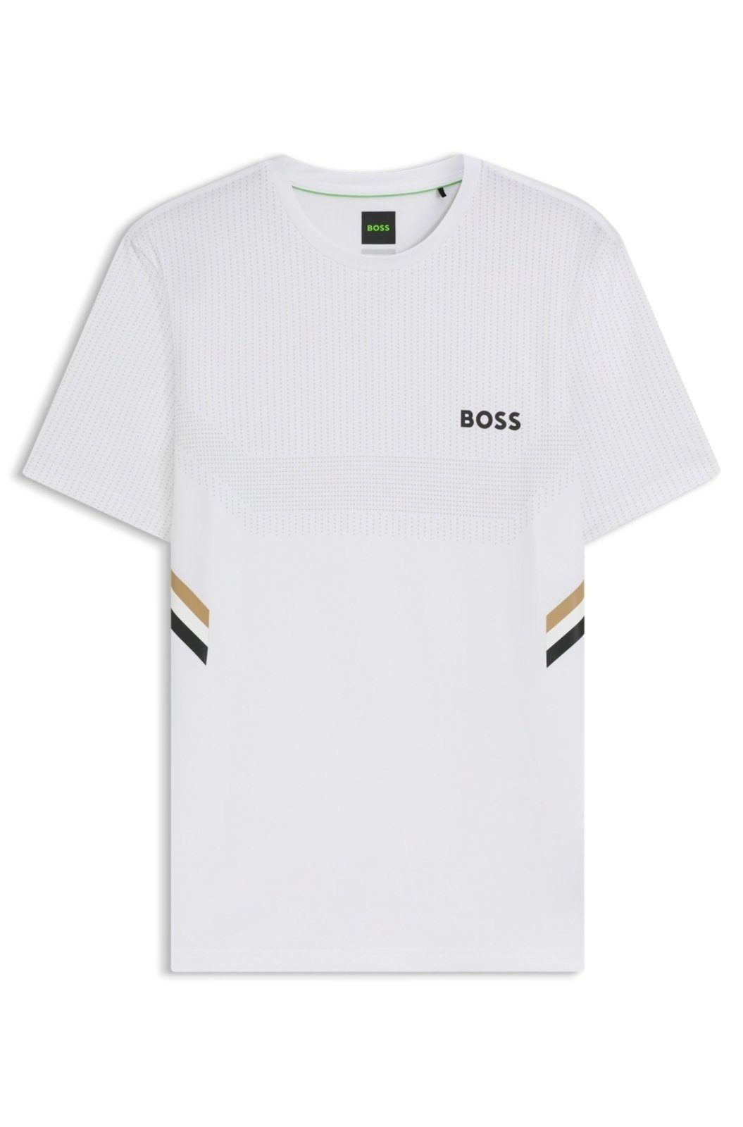 Camiseta De Ajuste Slim Com Gestão Da Humidade