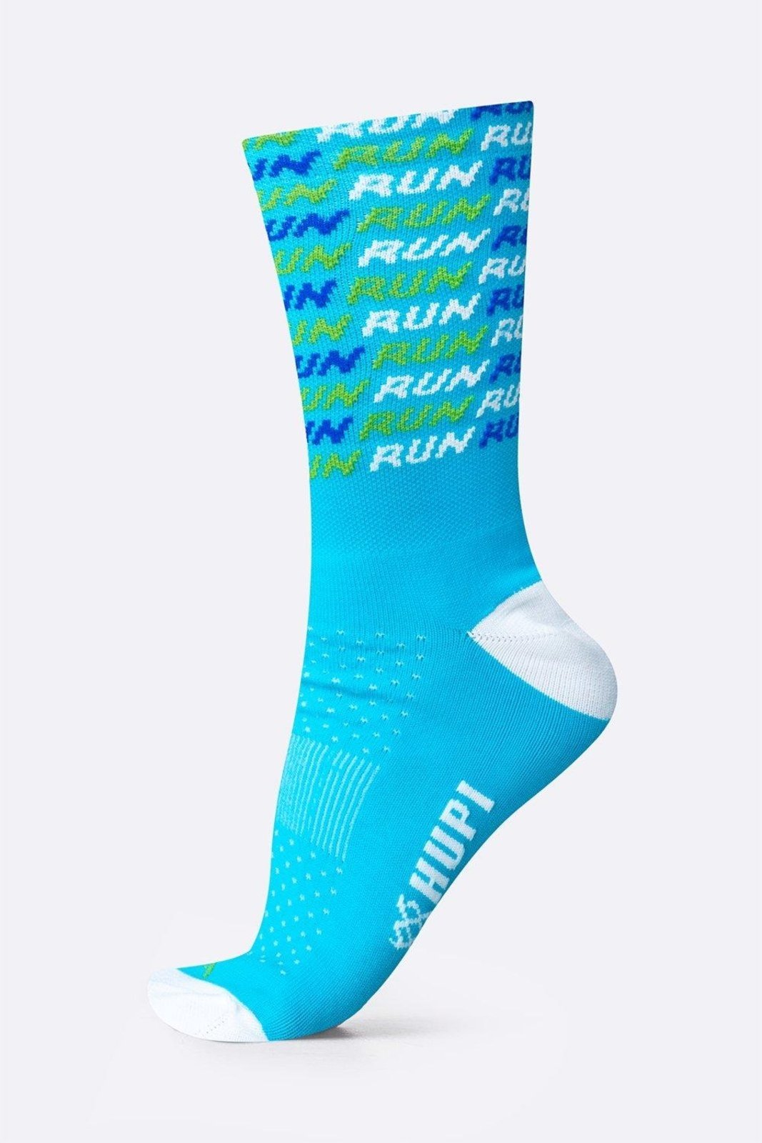 Meia HUPI Run Tri Azul Azul