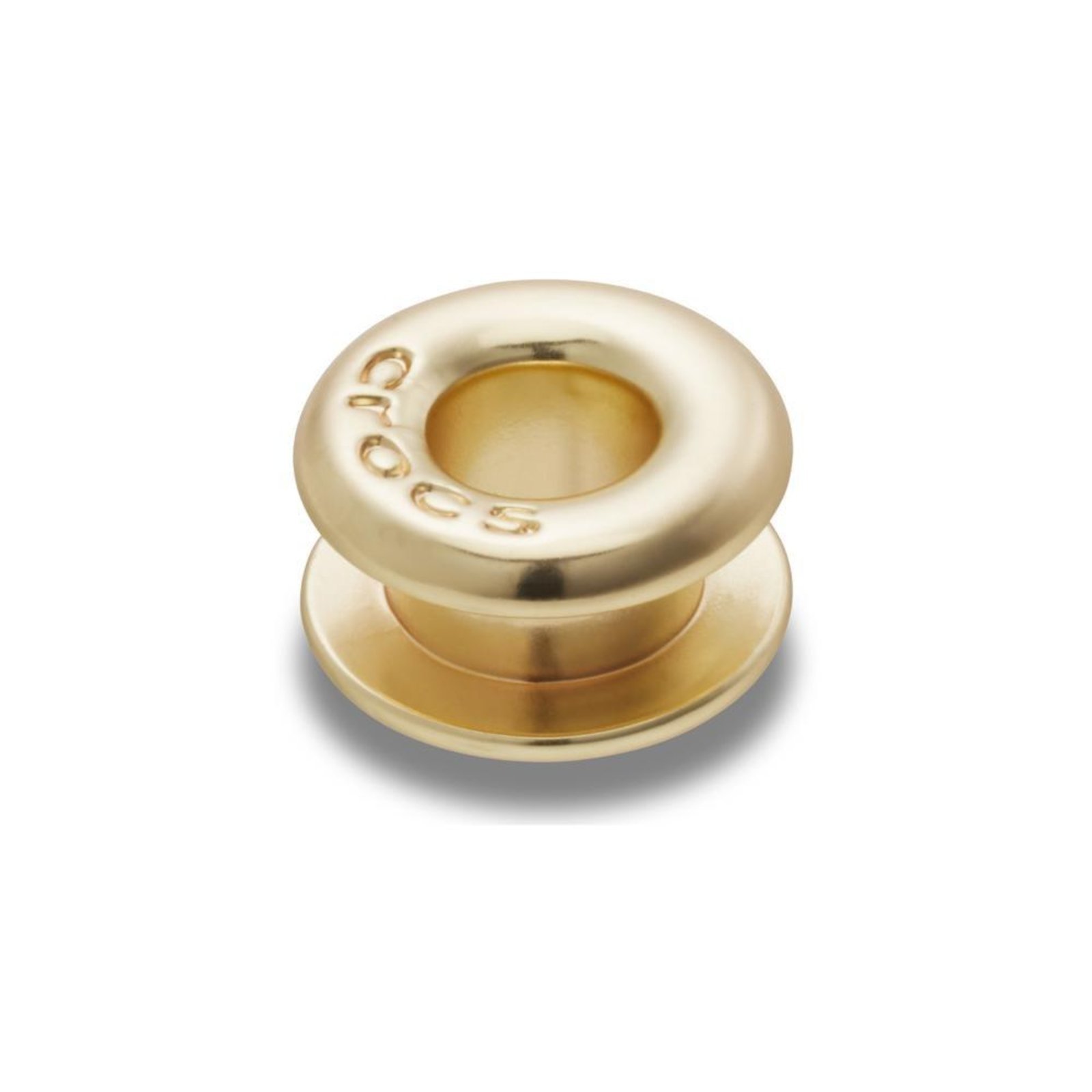 Vista 3 Infantil - Jibbitz™ Ilhó Dourado UNICO Crocs branco