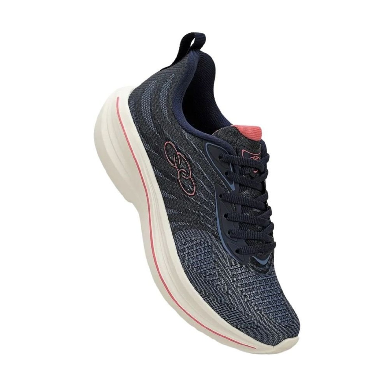 Vista 3 Tênis Corrida Feminino Olympikus Bruma azul OLYMPIKUS azul
