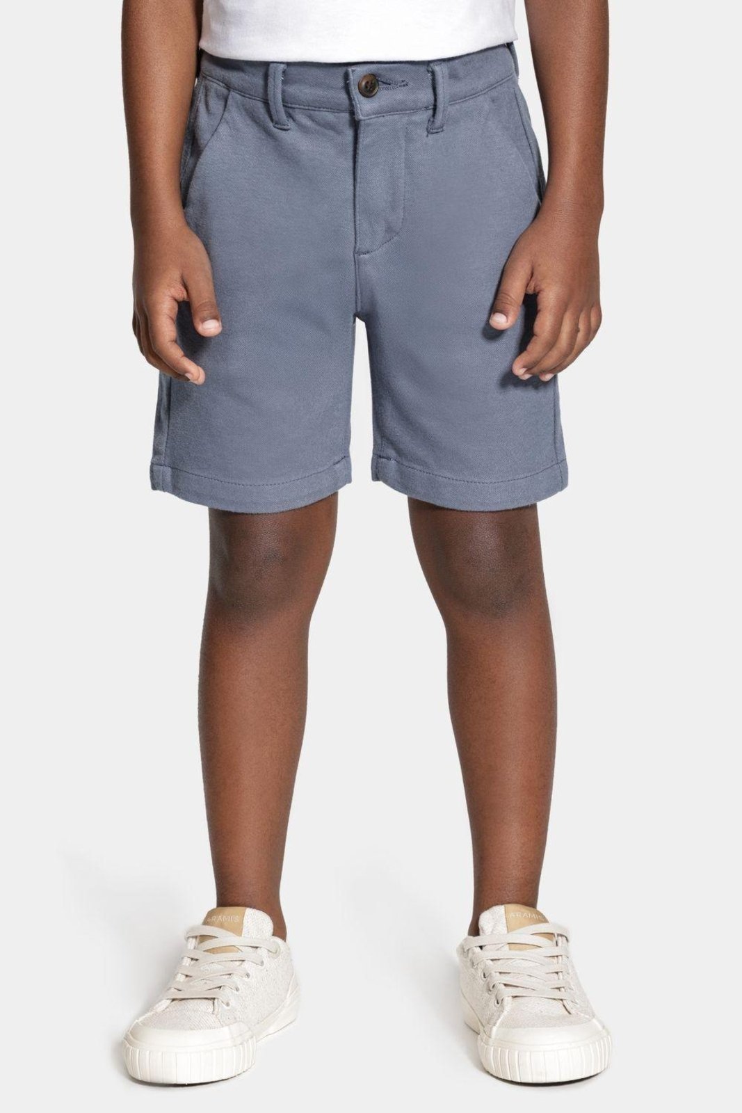 Vista 2 Infantil - Bermuda Aramis Confort Chino Color Indigo azul Aramis azul