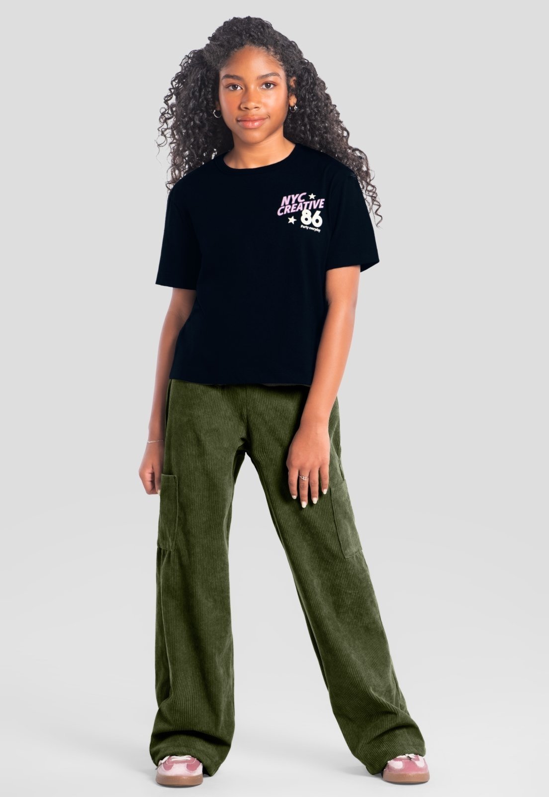 Infantil - Blusa menina em malha Brandili Young