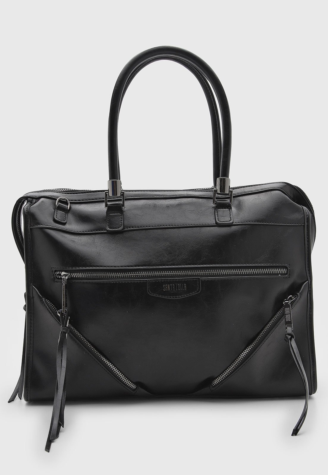 Bolsa Feminina Santa Lolla Clássica Preta