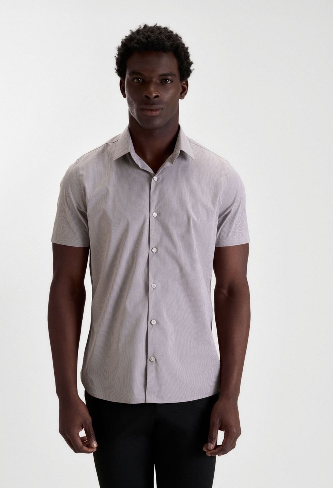 CAMISA DOCTHOS SLIM MANGA CURTA MICRO XADREZ POLIAMIDA CAMISA DOCTHOS SLIM MANGA CURTA MICRO XADREZ POLIAMIDA 052 AREIA CLARO EG