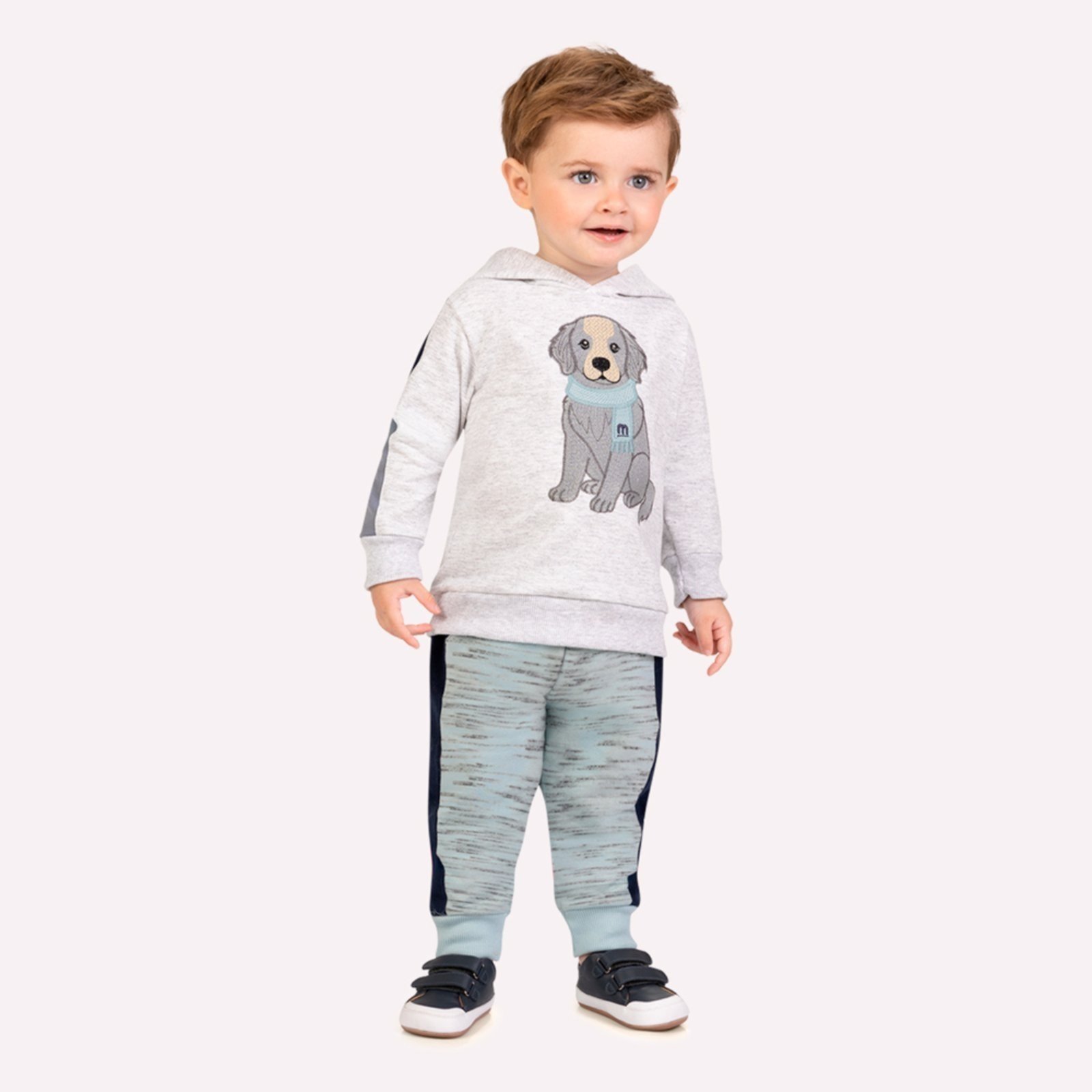 Infantil - Conjunto Menino Cachorrinho Milon