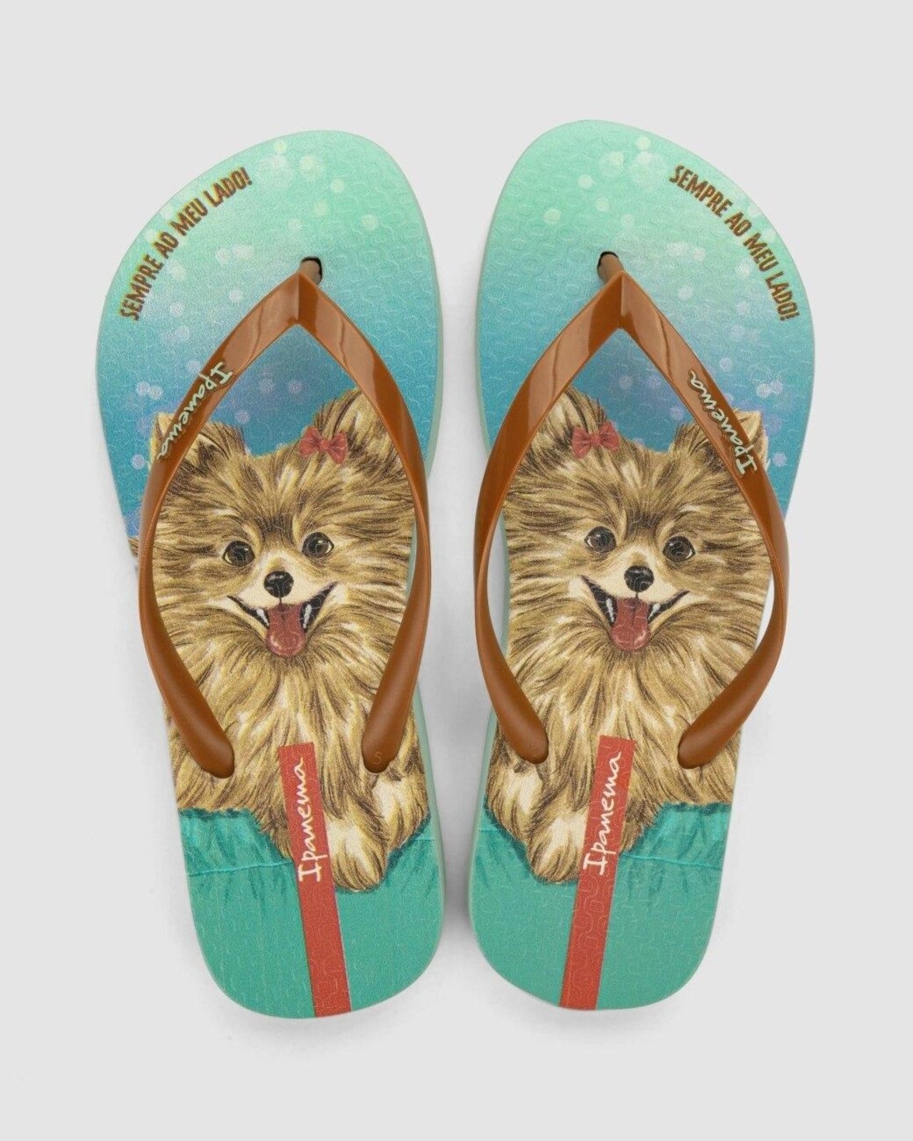 Chinelo Ipanema Pets Pop Verde