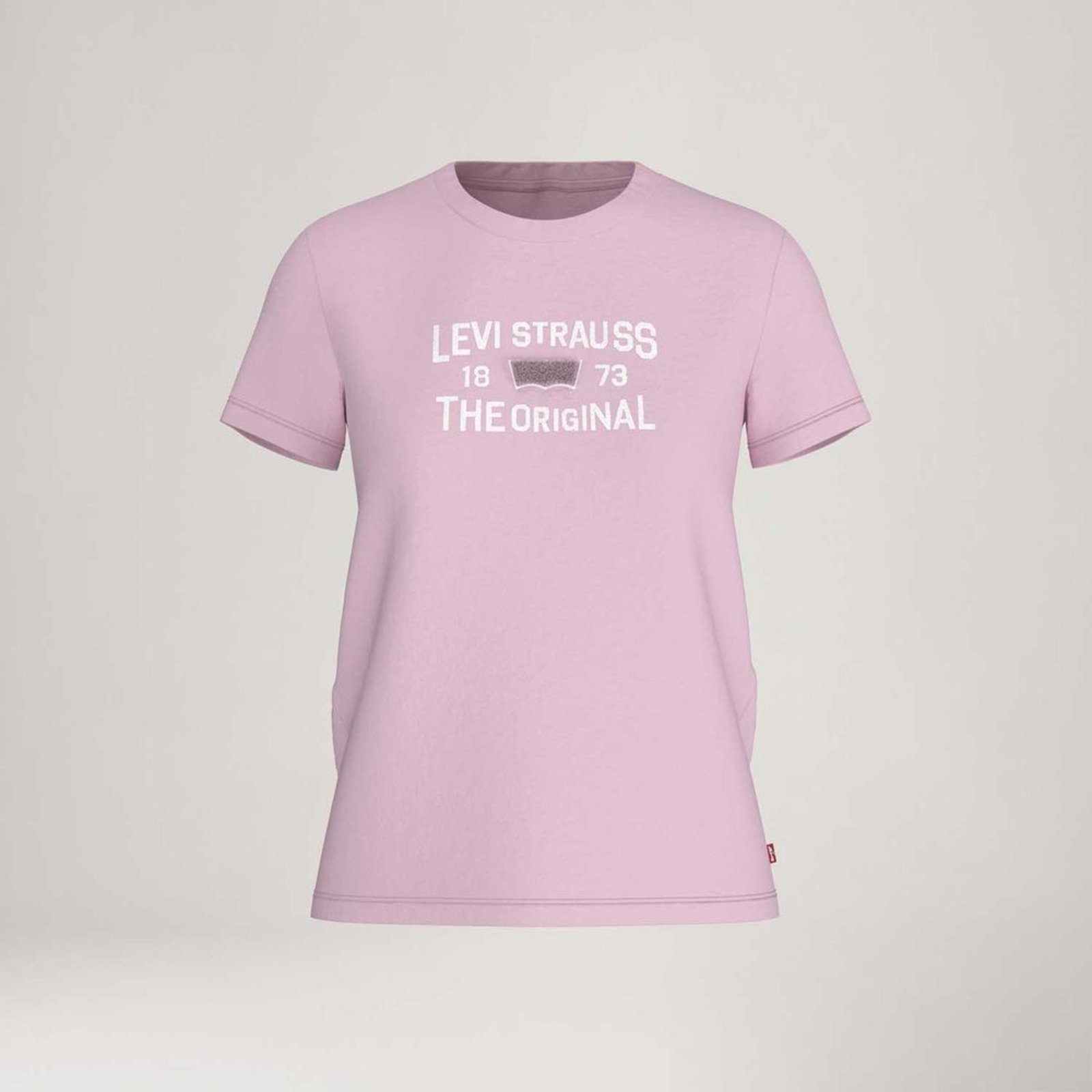 Camiseta Levi’s® The Perfect Tee Rosa Manga Curta