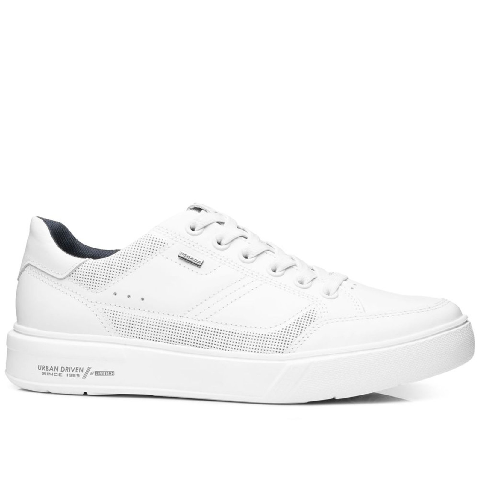 Tênis Casual Pegada Masculino em Couro Branco 111909-01 Tênis Casual Pegada Masculino em Couro Branco 111909-01 41