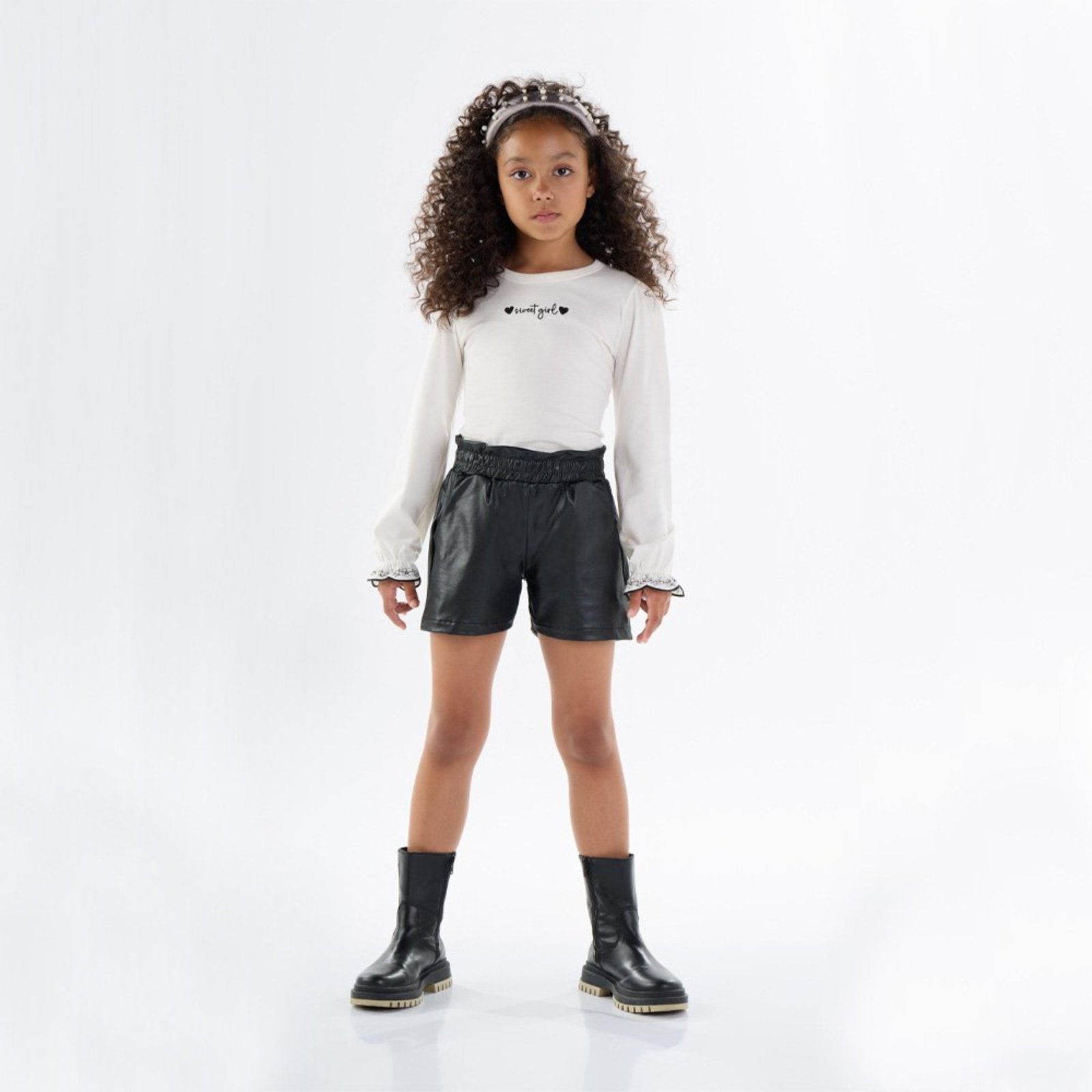 Infantil - Conjunto Menina - Off White - 50326-1271 Bege