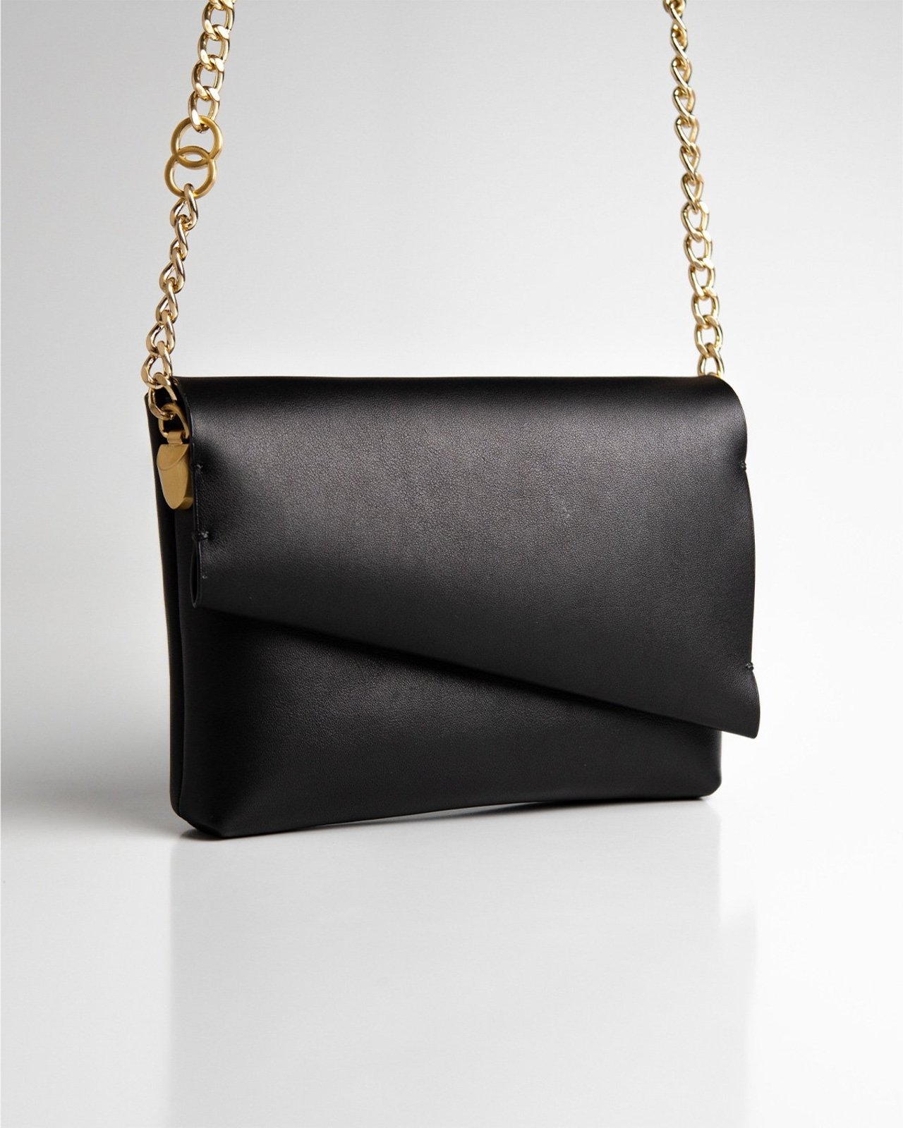 Bolsa Pequena Woow Aya Couro Preto