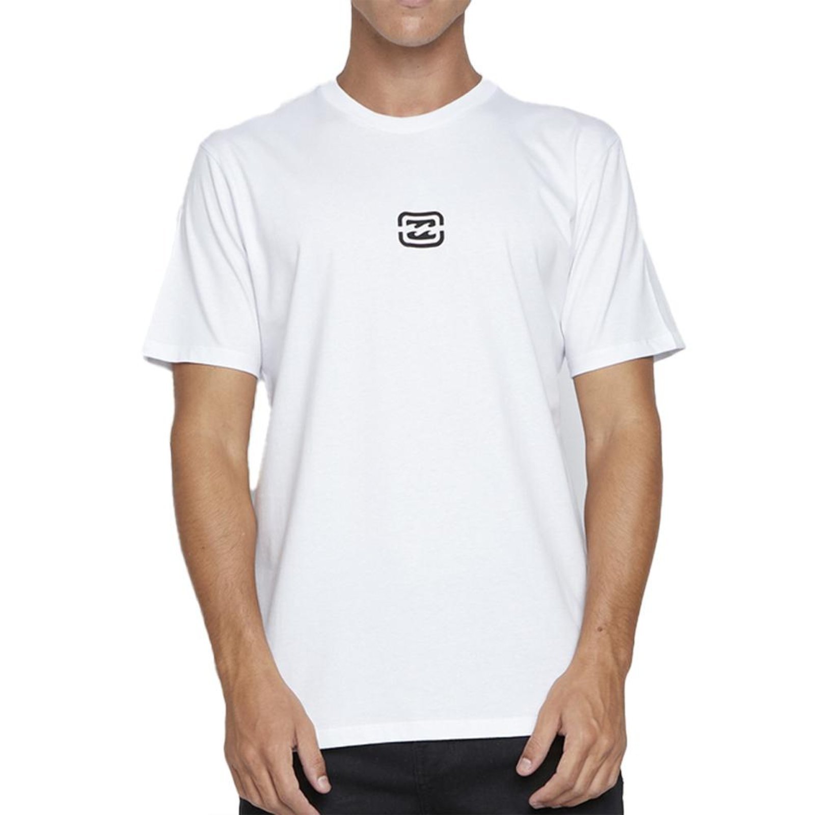 Camiseta Billabong Bracket Wave SM25 Masculina Branco