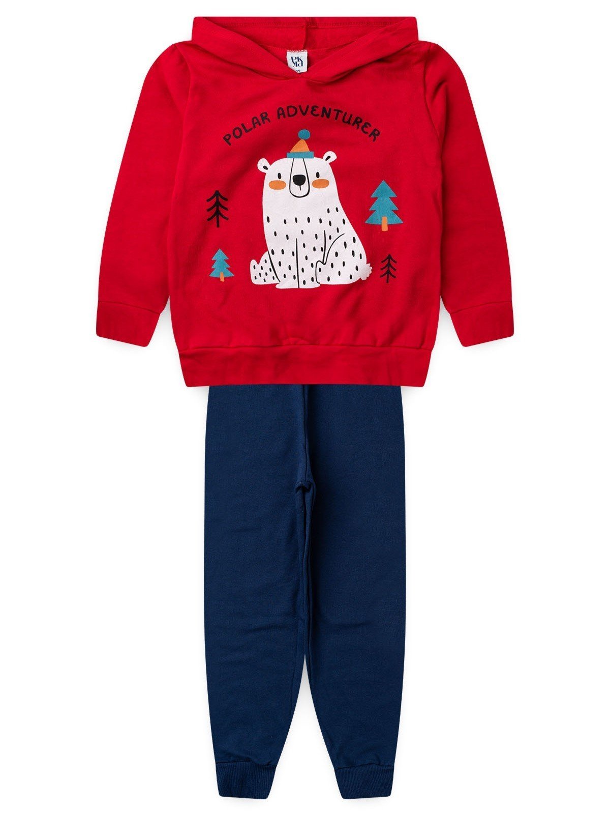 Infantil - Conjunto Masculino Urso Polar