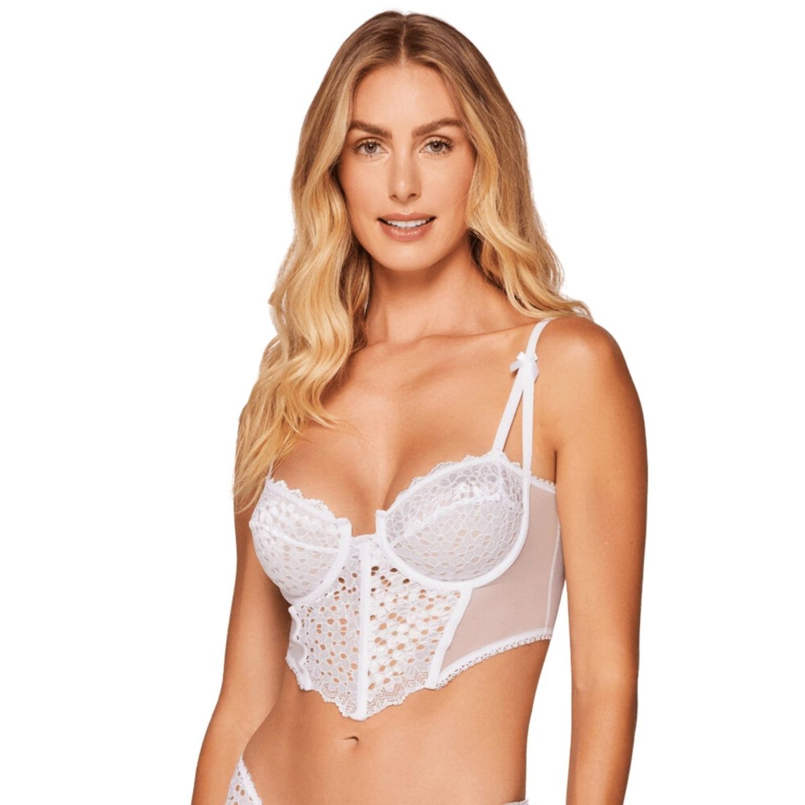 Corset para Noivas em Renda e Tule Liebe .