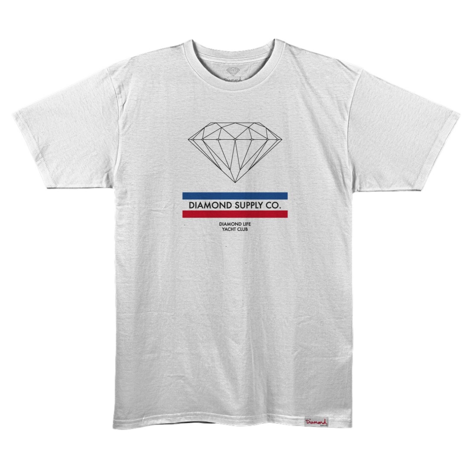Vista 2 Camiseta Diamond Yacht Club Classic Tee - WHITE branco white Diamond branco white