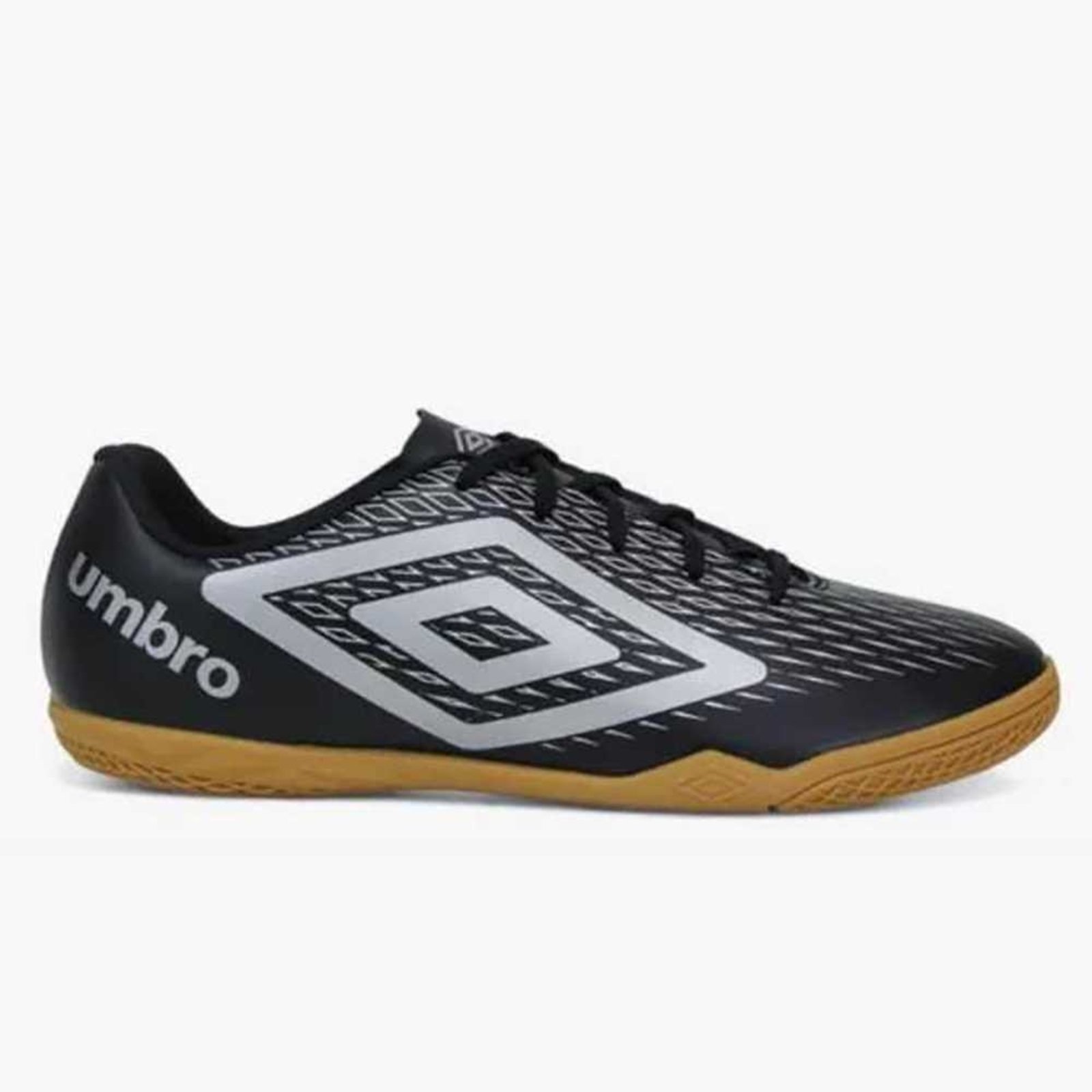 Vista 2 Infantil - Chuteira Futsal Umbro X Diamond Jr preto Umbro preto