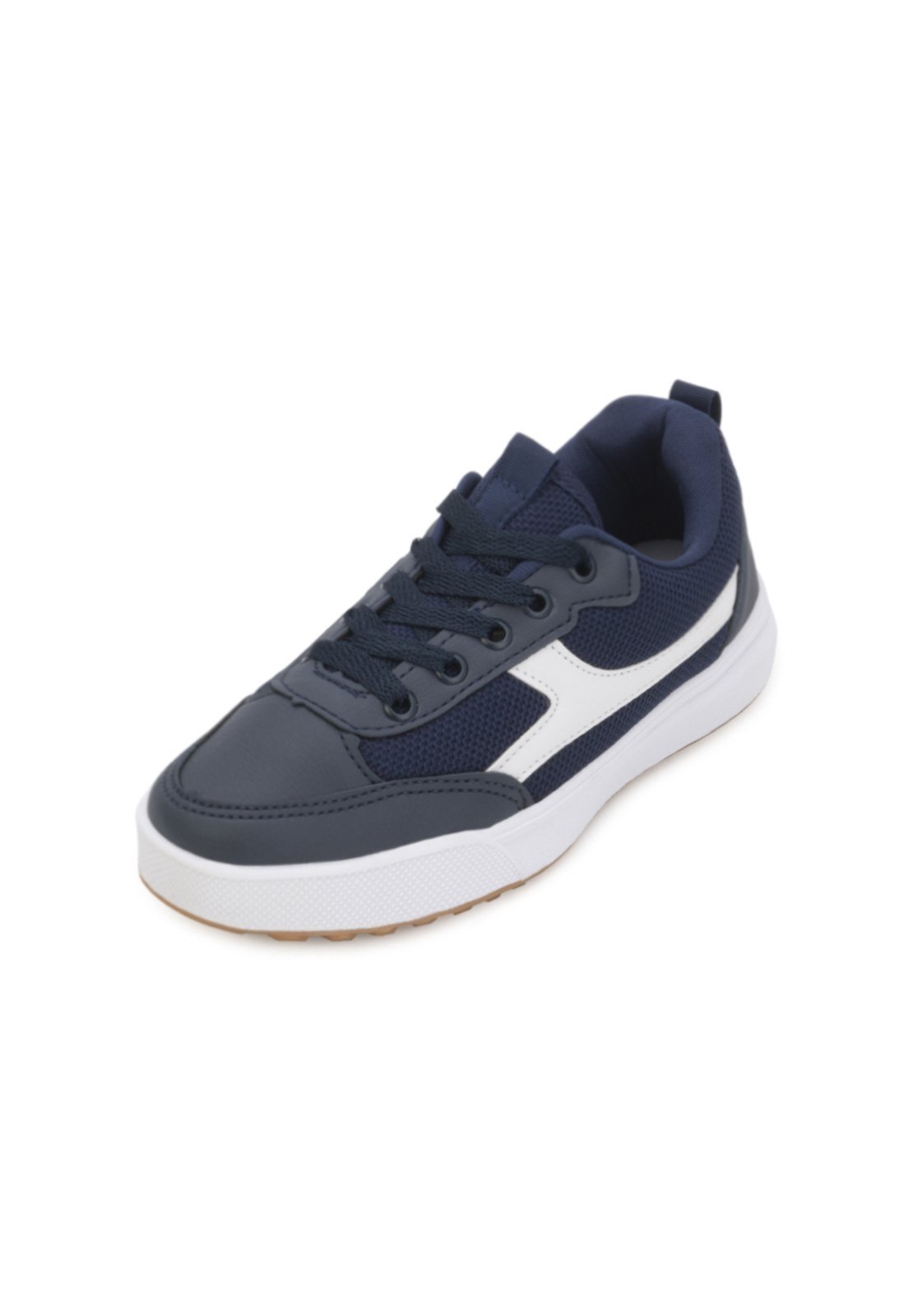 Infantil – Tênis Casual Gibizinho Juvenil GB24-G382 Marinho-Branco