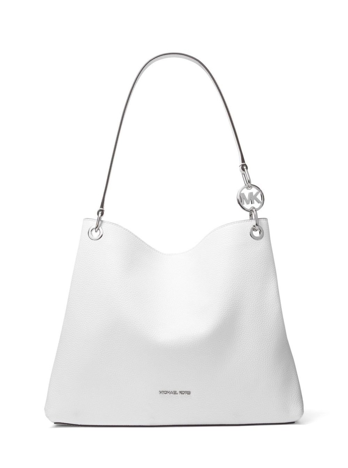 Vista 2 Bolsa Tote Christina Grande De Couro 35T5s8we6l085 branco branco