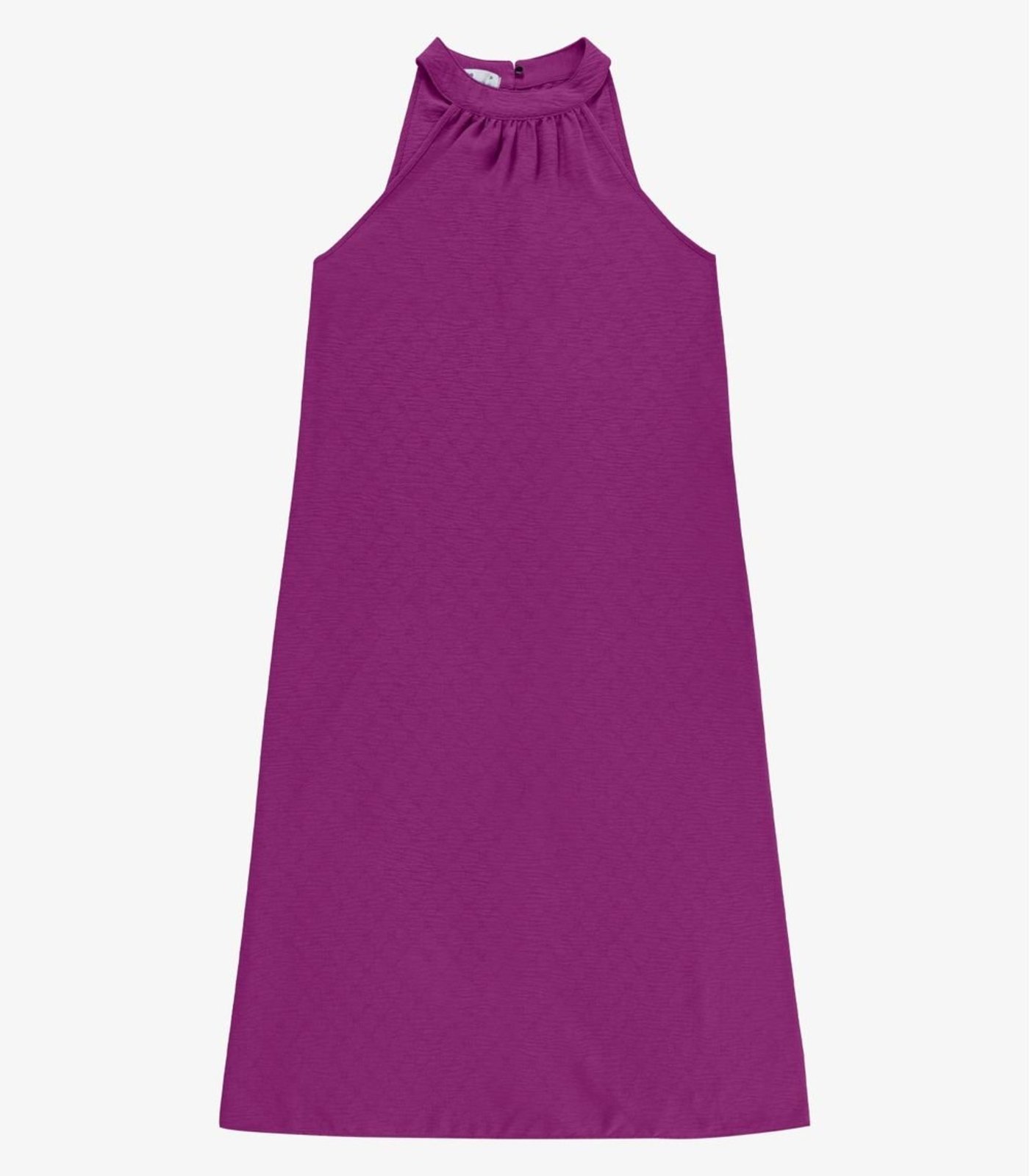 Vestido Feminino Super Midi Evasê Liso Endless Roxo