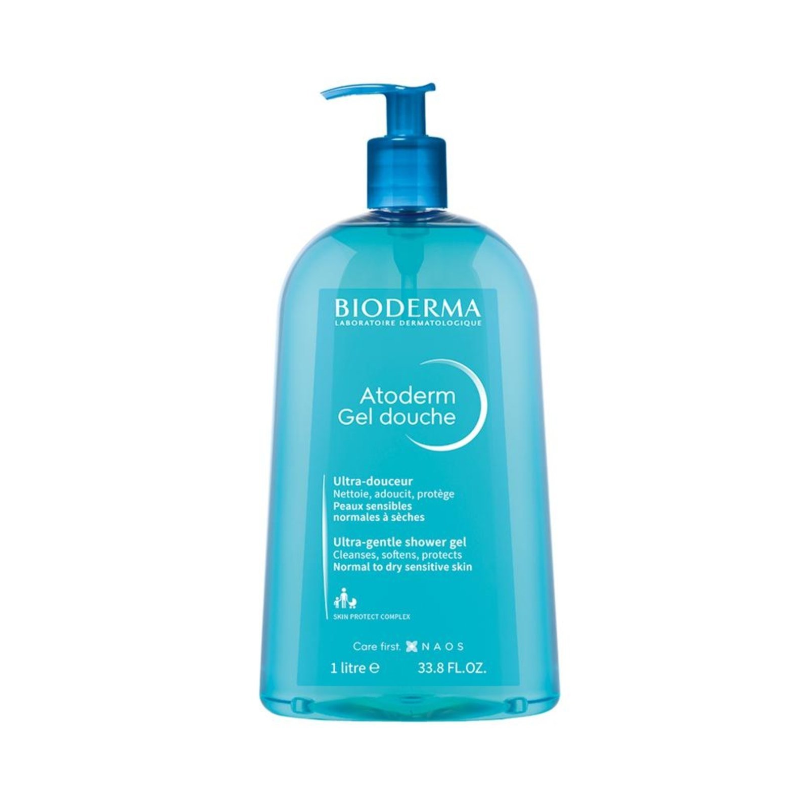 Bioderma Atoderm Gel de Banho Corporal Hidratante 1L