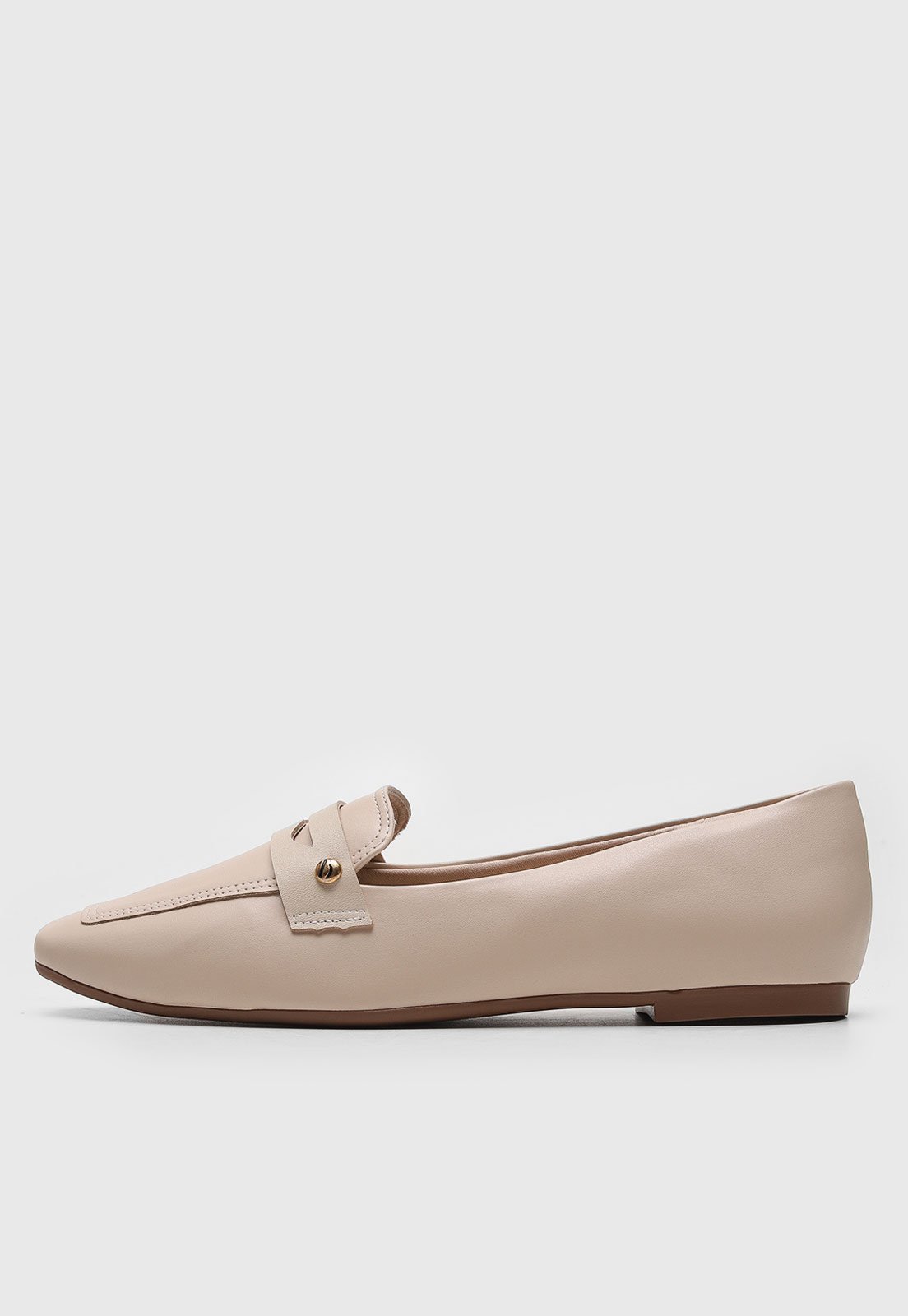 Mocassim cê Liso Off-White