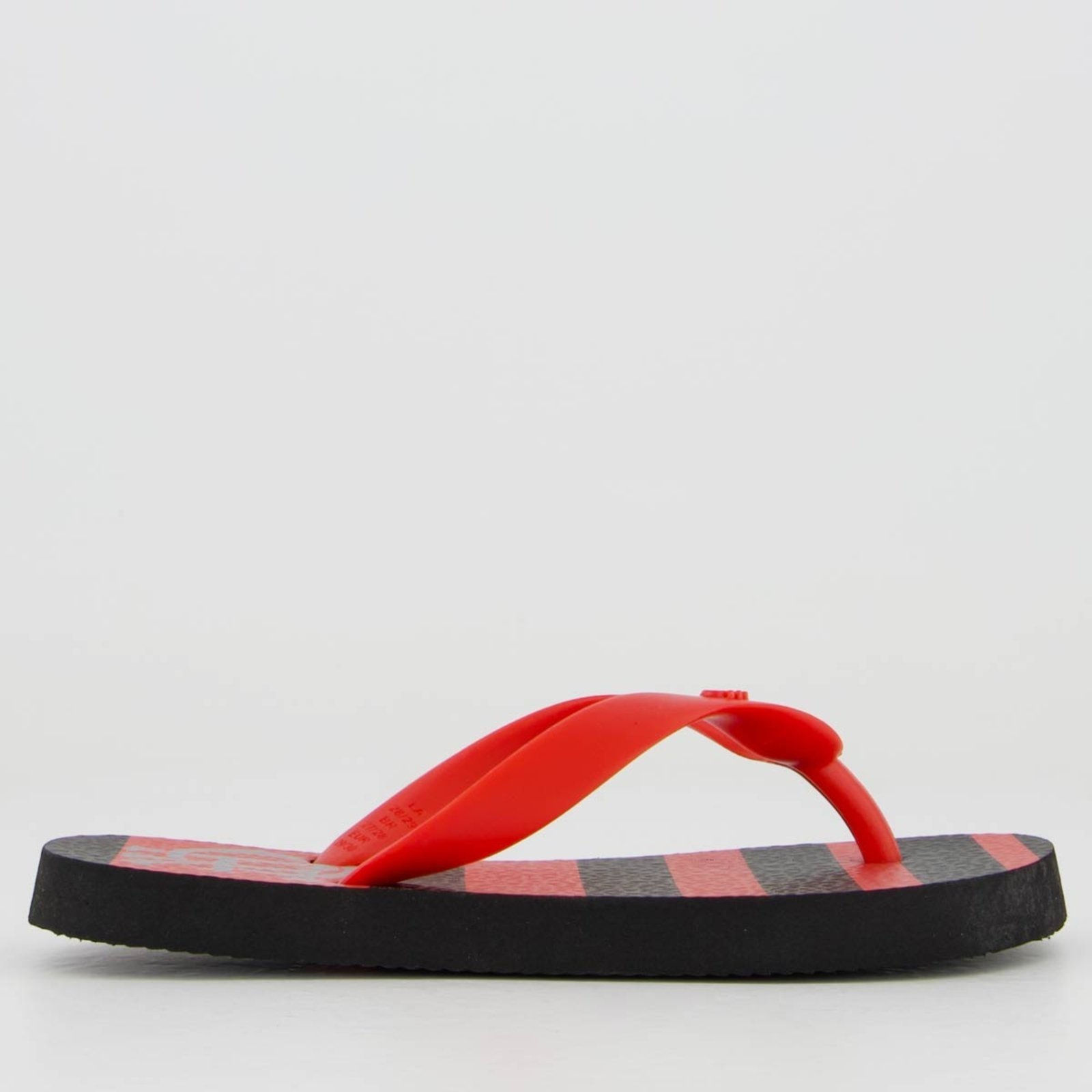 Vista 3 Infantil - Chinelo Flamengo Manto I 2024 e Preto Neorubber vermelho Neorubber vermelho