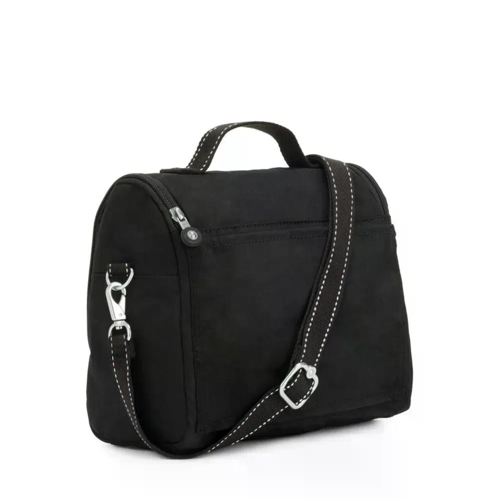 Vista 3 Infantil - Lancheira Kipling New Kichirou True Black Preto cinza black Kipling cinza black