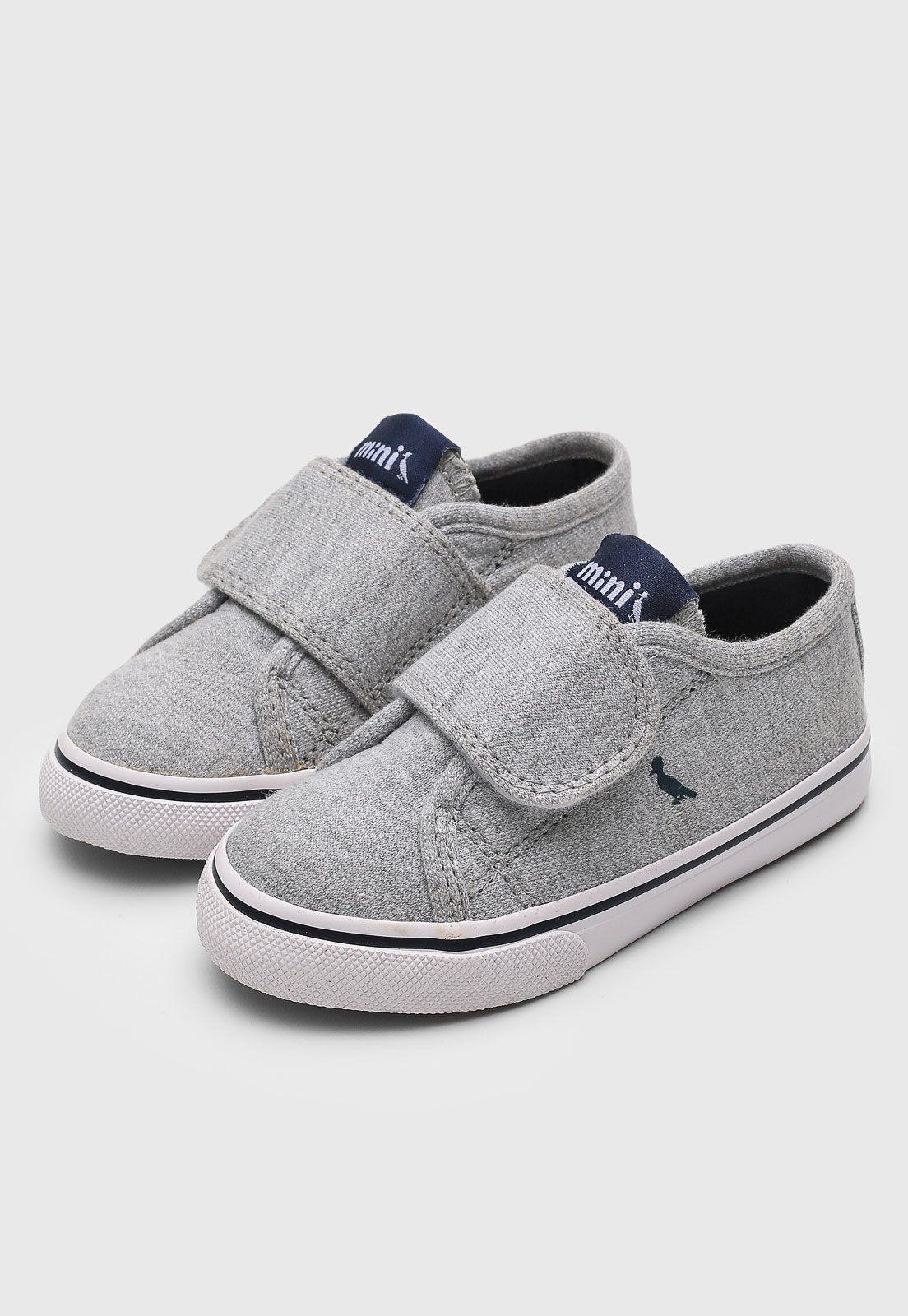 Infantil - Tênis Reserva Mini Logo Cinza