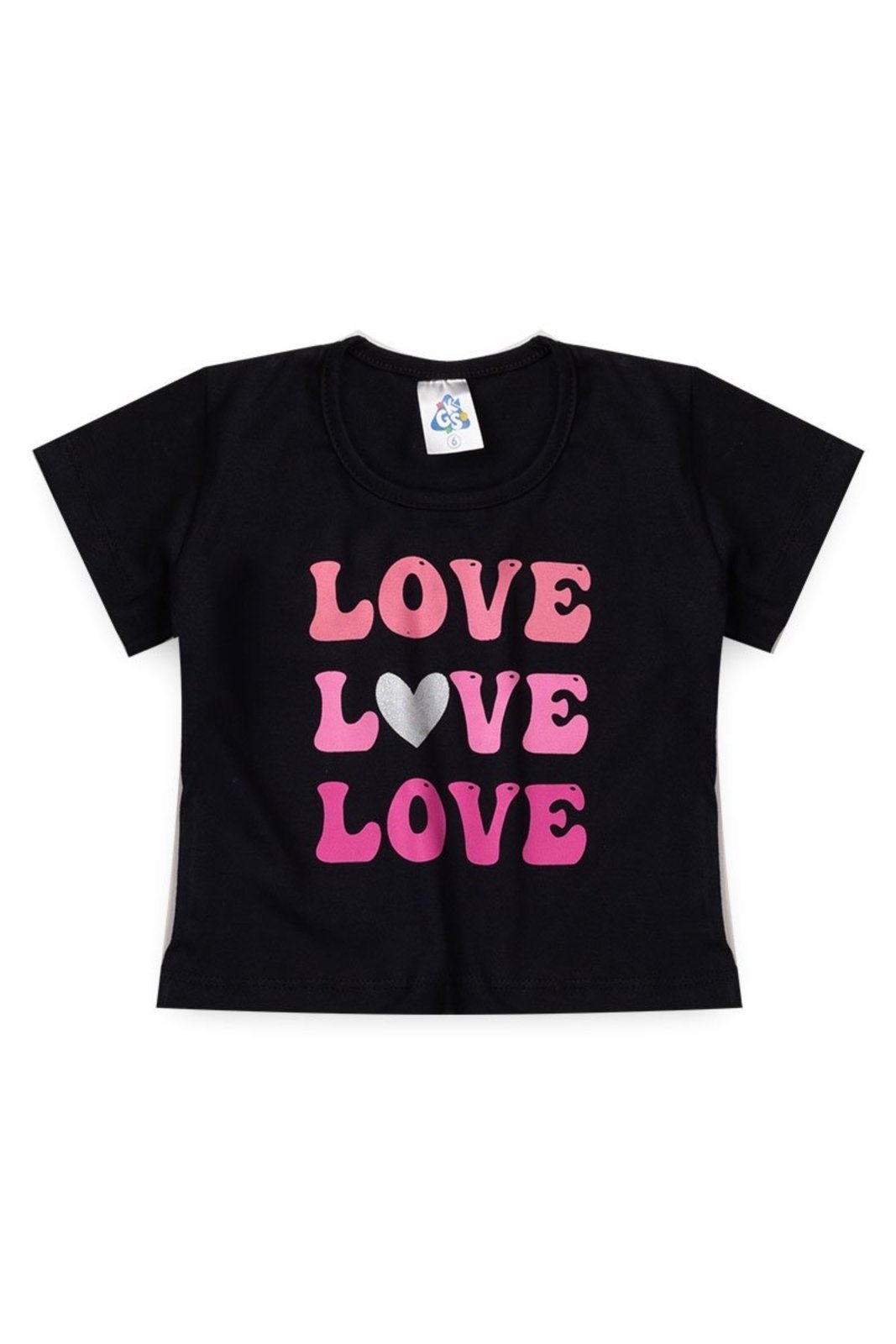 Infantil – Conjunto de Verão para Menina Cropped e Shorts – GKS