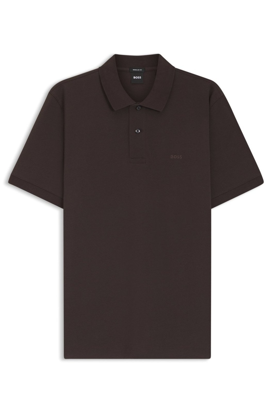 Polo Pallas Em Algodão Piqué Com Logo Bordado