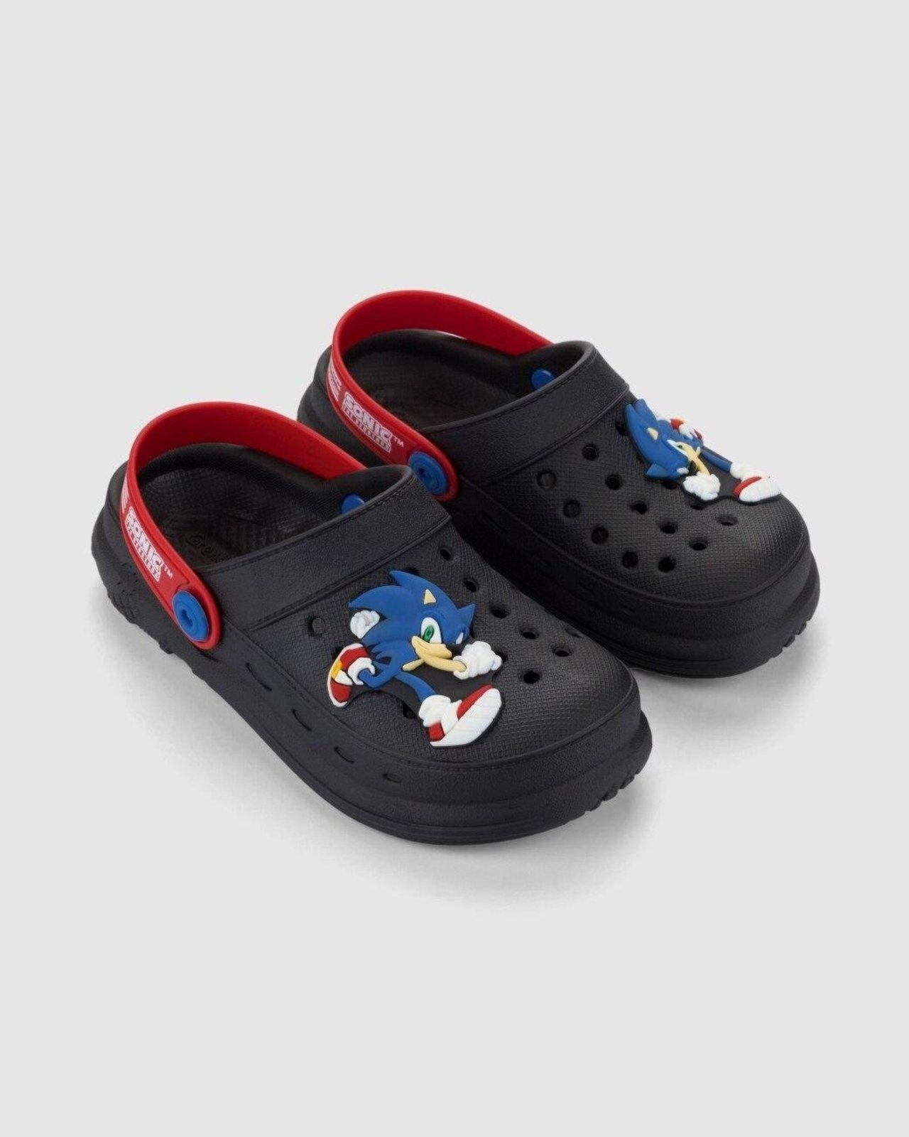 Infantil - Sandália Babuche Grendene Sonic New Step Preto