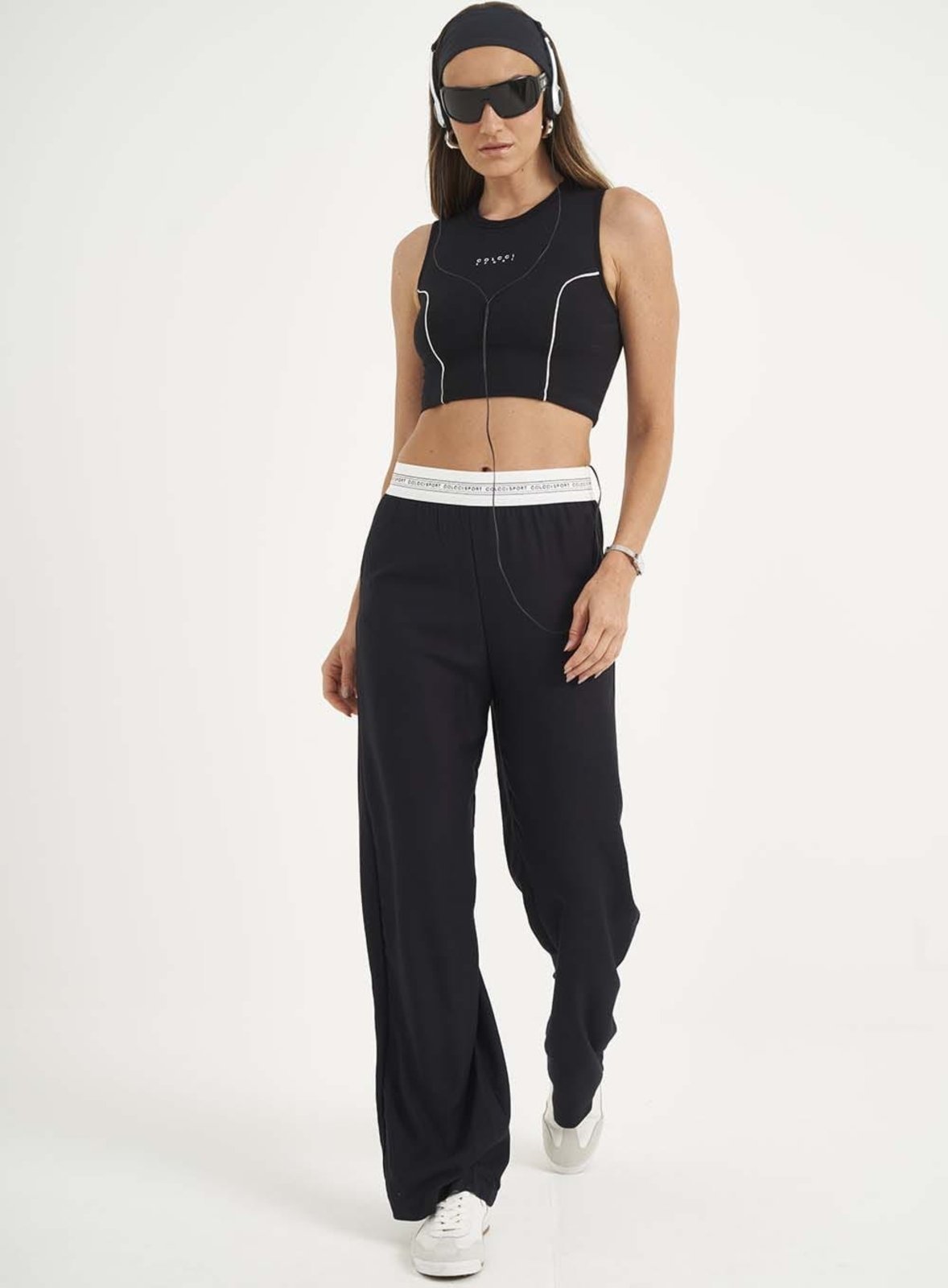 Blusa Colcci Slim Contrast